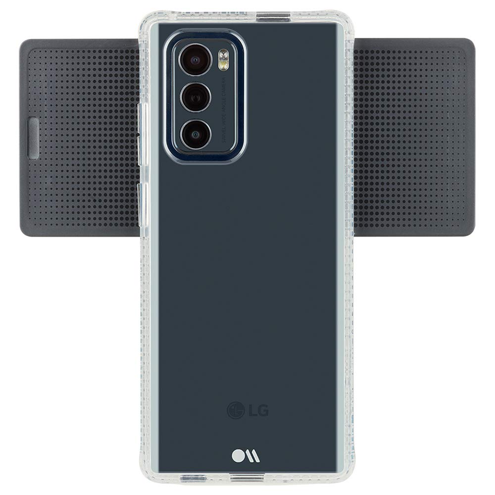 Case Mate   Tough Plus   Case For Lg Wing (5G)   15 Ft Drop Protection   Clear