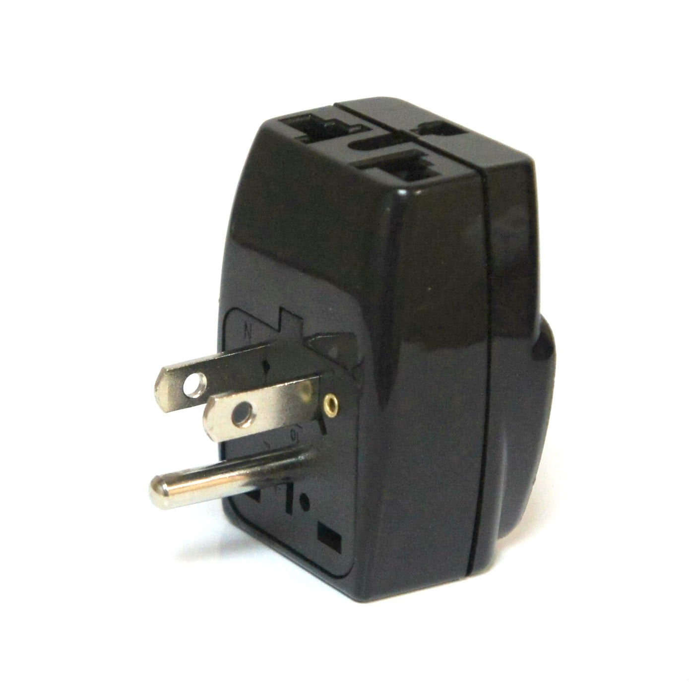 Tmvel TRIADAPT Type B 3-Outlet Travel Adapter Plug for USA, Japan