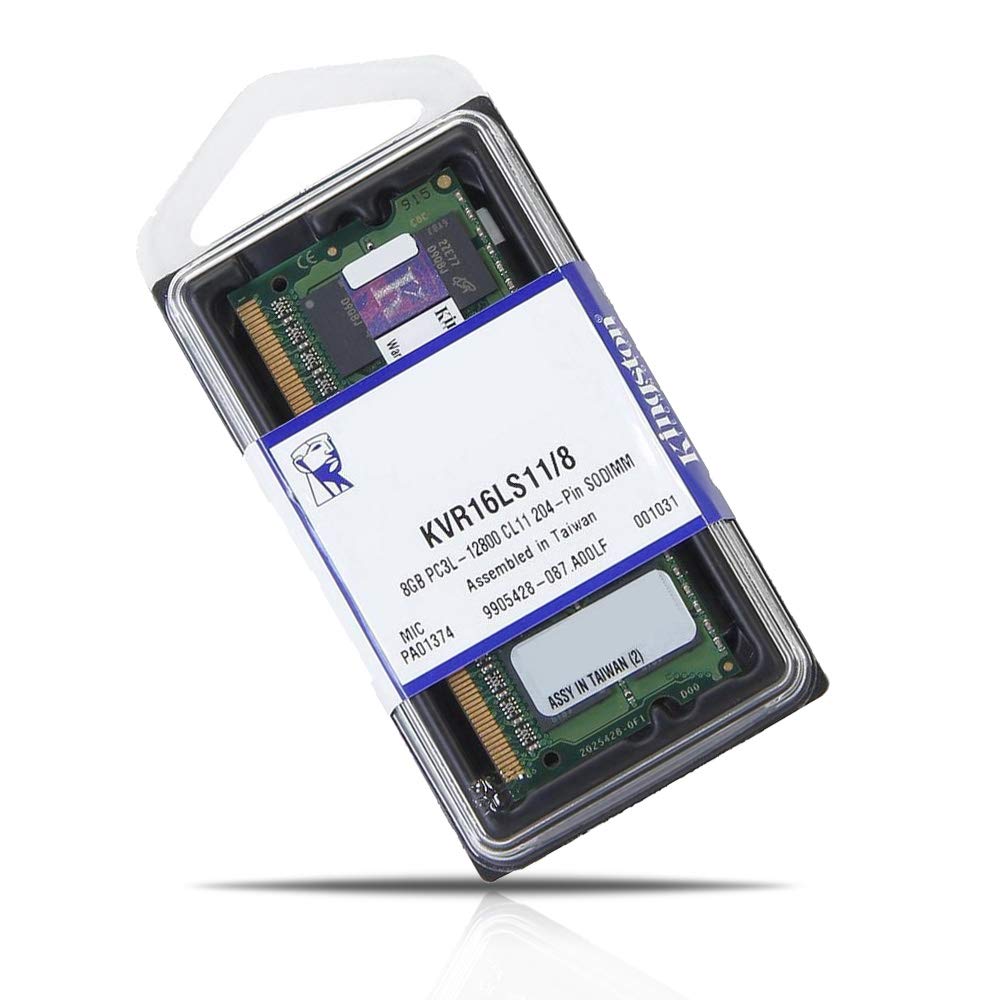 Kingston Technology 8Gb 1600Mhz Pc3 12800 1.35V Sodimm Memory For Select Dell Notebooks Ktd L3Cl/8G