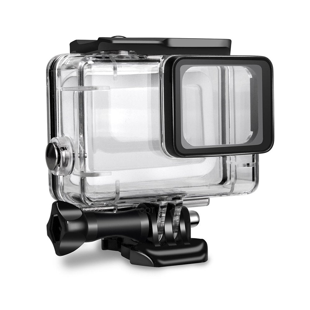For Gopro Hero 7 Black Waterproof Housing Case, Protective Underwater Diving Housing Shell 45M With Bracket For Go Pro Hero 6/5