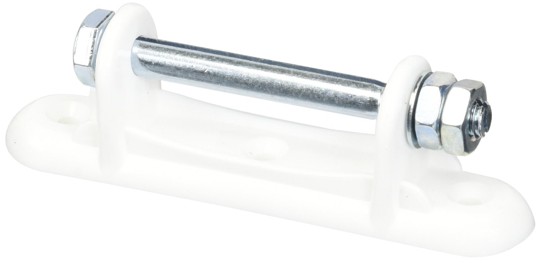 Field Guardian Wood Post Polytape Metal Split Bolt Tensioner, 2 Inch, White