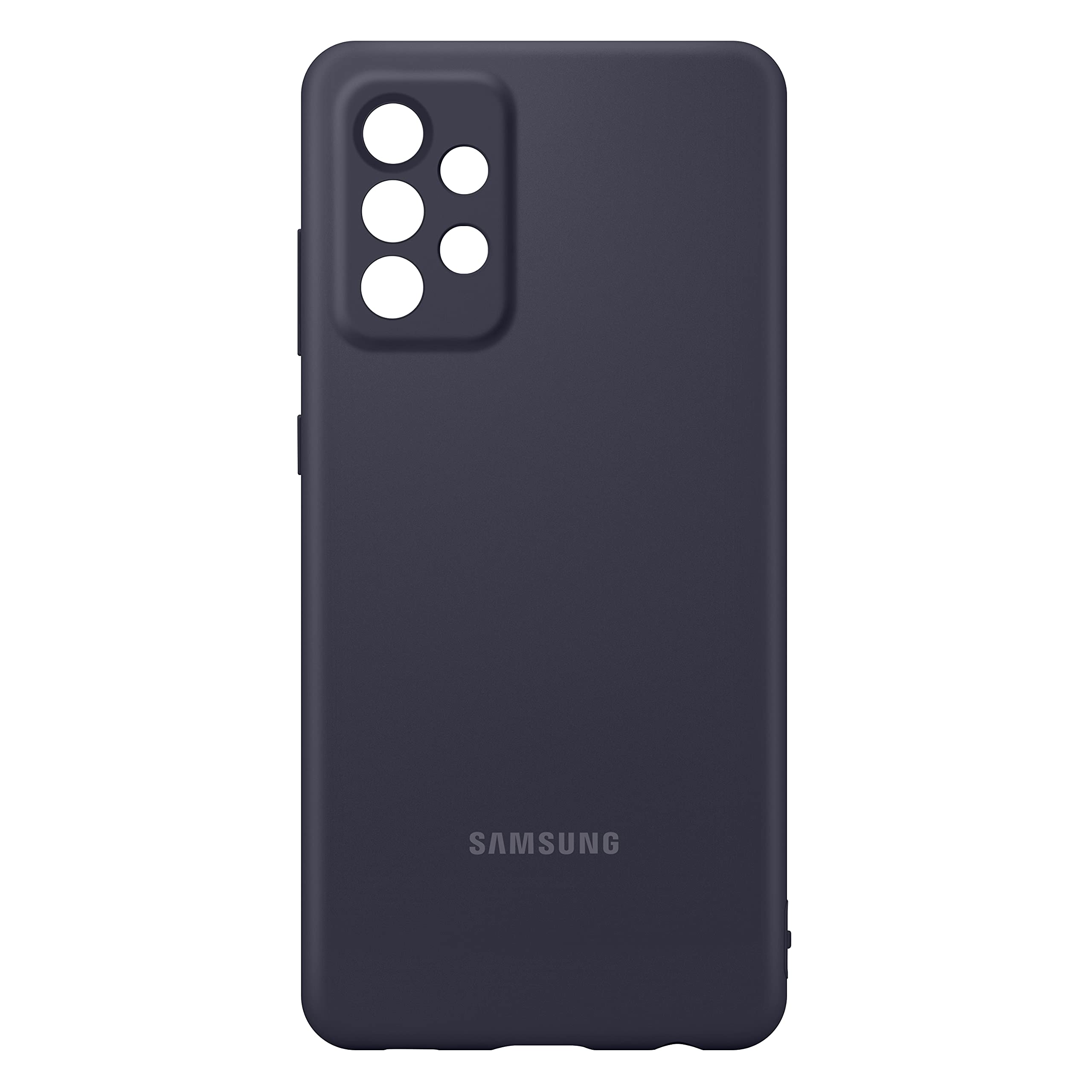 Samsung Compatible A72 Silicone Cover Black