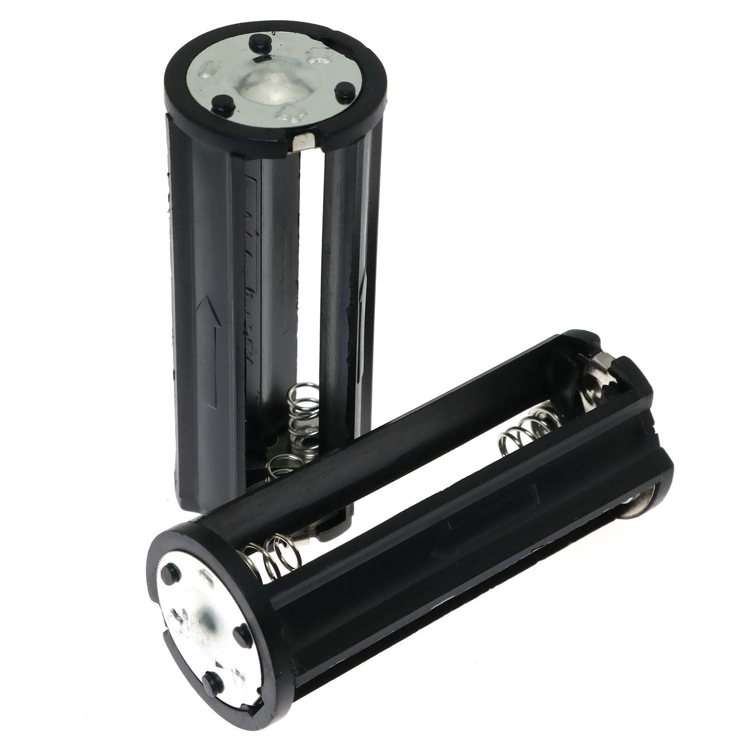 Battery Module Aaa E Outstanding Aaa Battery Holder 2Pcs Black Cylindrical 3X1.5V Aaa Pla ...