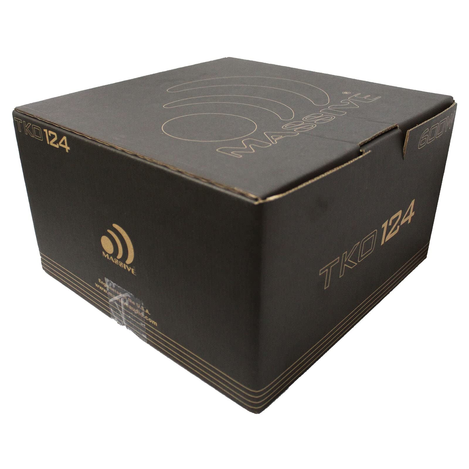 Massive Audio 12 300 Watt Rms Dual 4-Ohm Car Audio Subwoofer Tko124