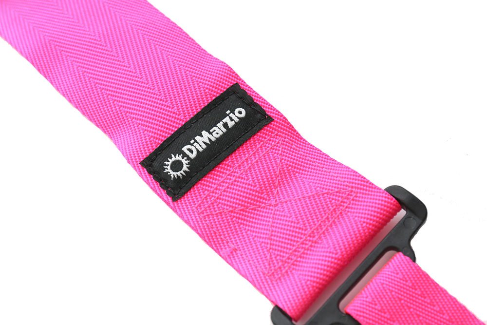 Dimarzio Dd2200Pk Cliplock Guitar Straps - Pink,5 Cm