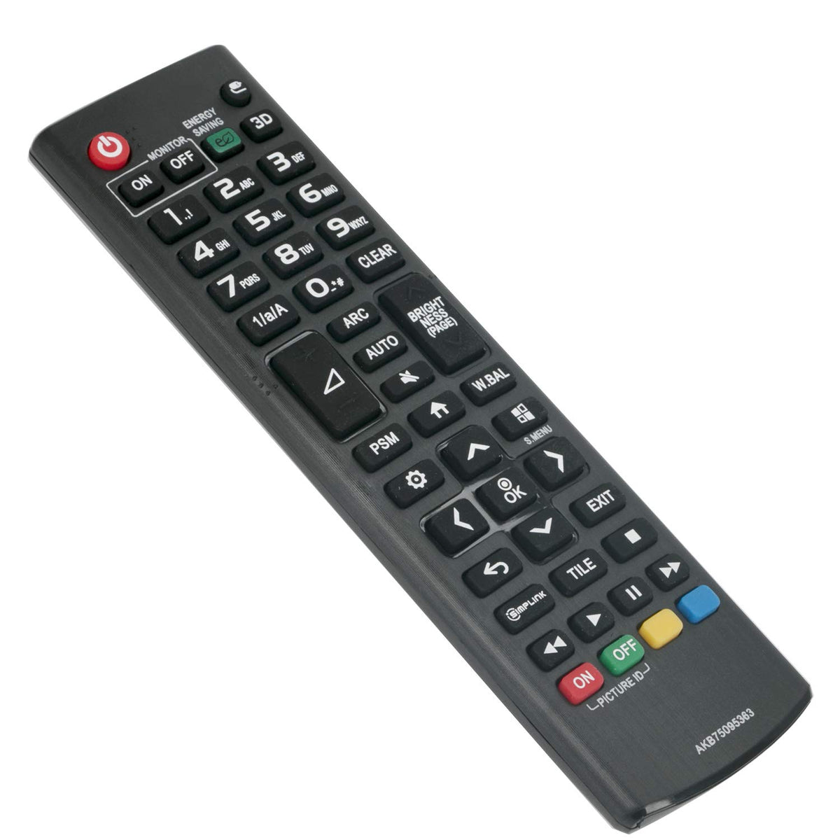 Akb75095363 Replace Remote Control Sub Akb73975763 Fit For Lg Tv Digital Signage Display 32Sm5D 32Sm5Kc 42Ls73C 42Ls75A 42Ls75C