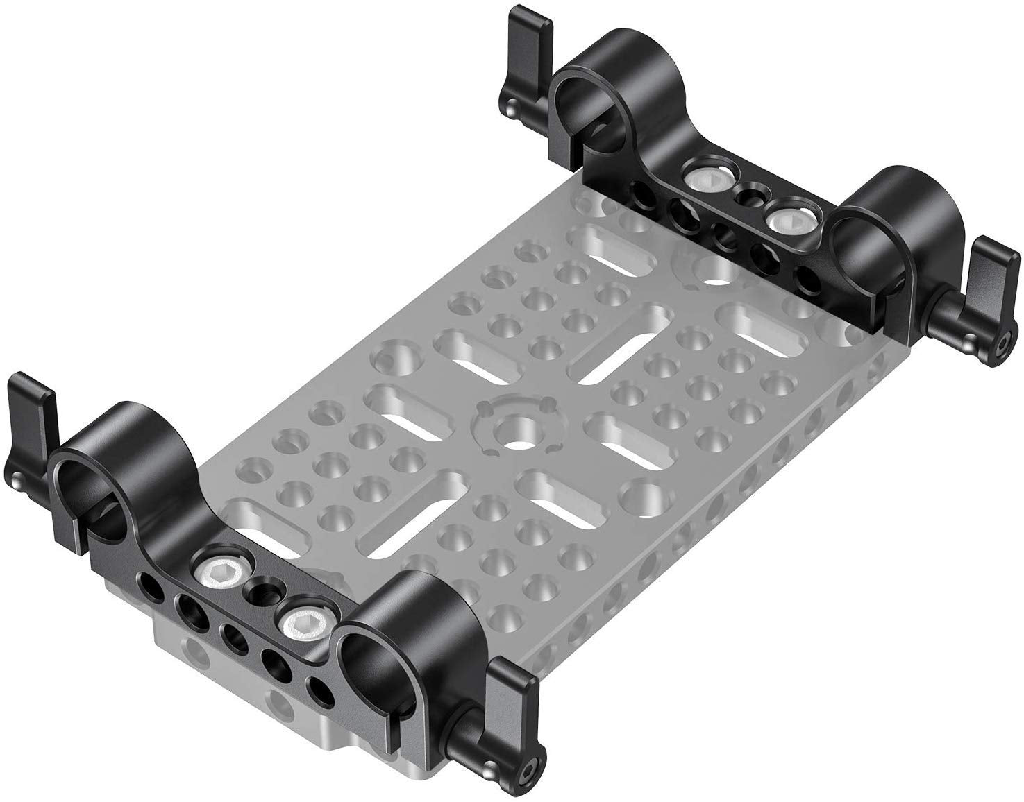 Smallrig Super Lightweight 15Mm Railblock, 15Mm Rod Clamp With 1/4'' 20 Thread For Sony For Canon And Other 15Mm Dslr Camera Rig