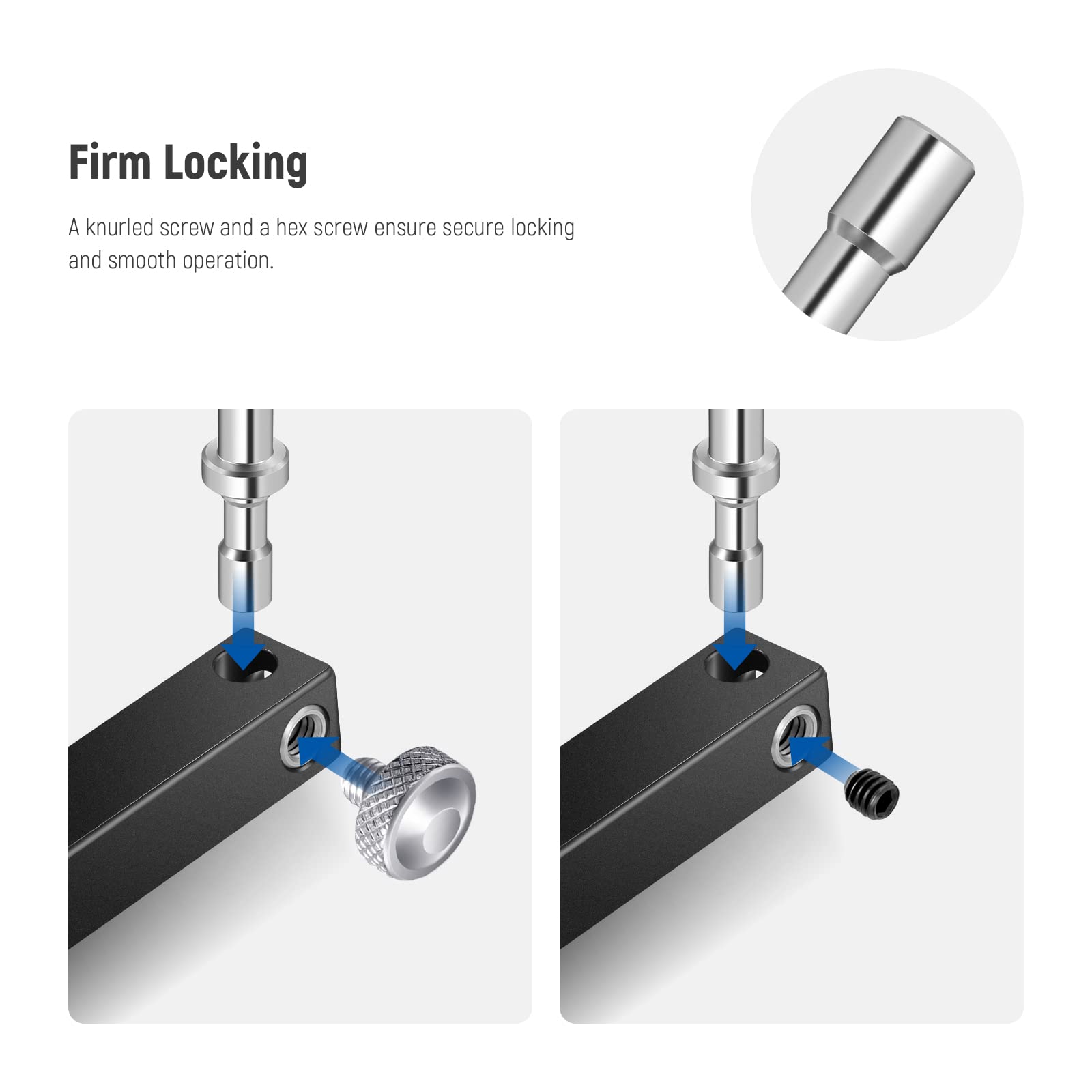 NEEWER V Shaped Lens Opener Tool Kit 10-90mm Opening 3 Tips for DSLR Lenses HW-24