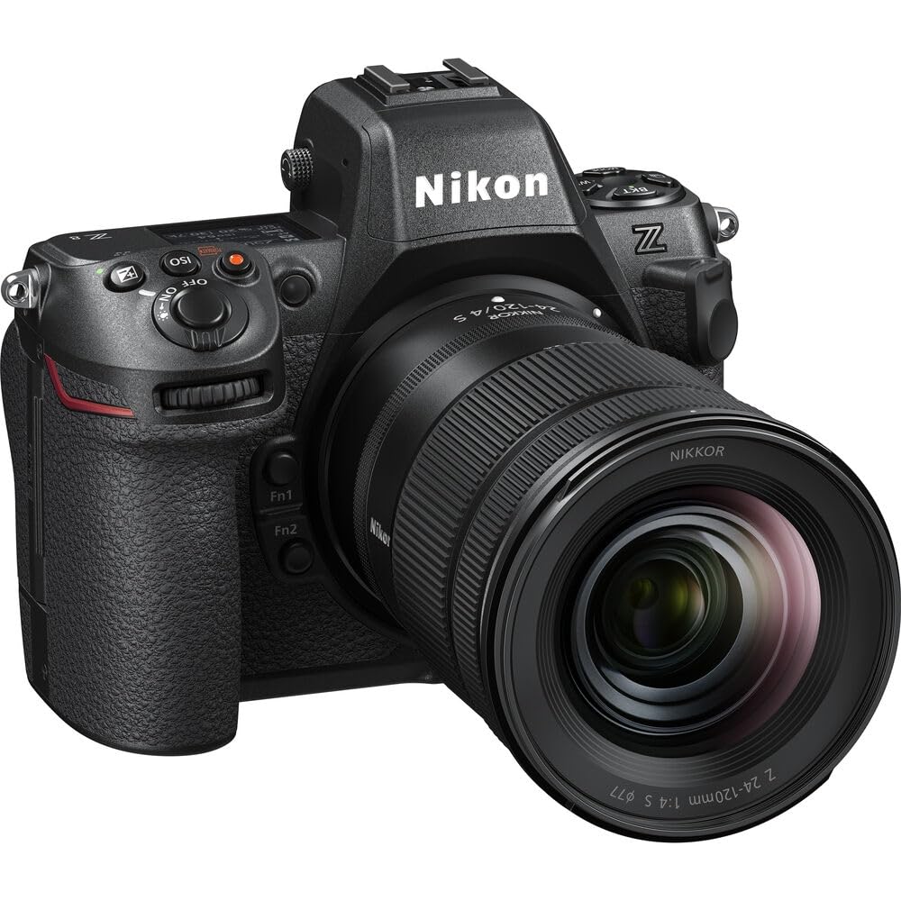 Nikon Z 8 With Zoom Lens | Professional Full Frame Mirrorless Hybrid Stills/Video Hybrid Camera With 24 120Mm F/4 Lens | Nikon U