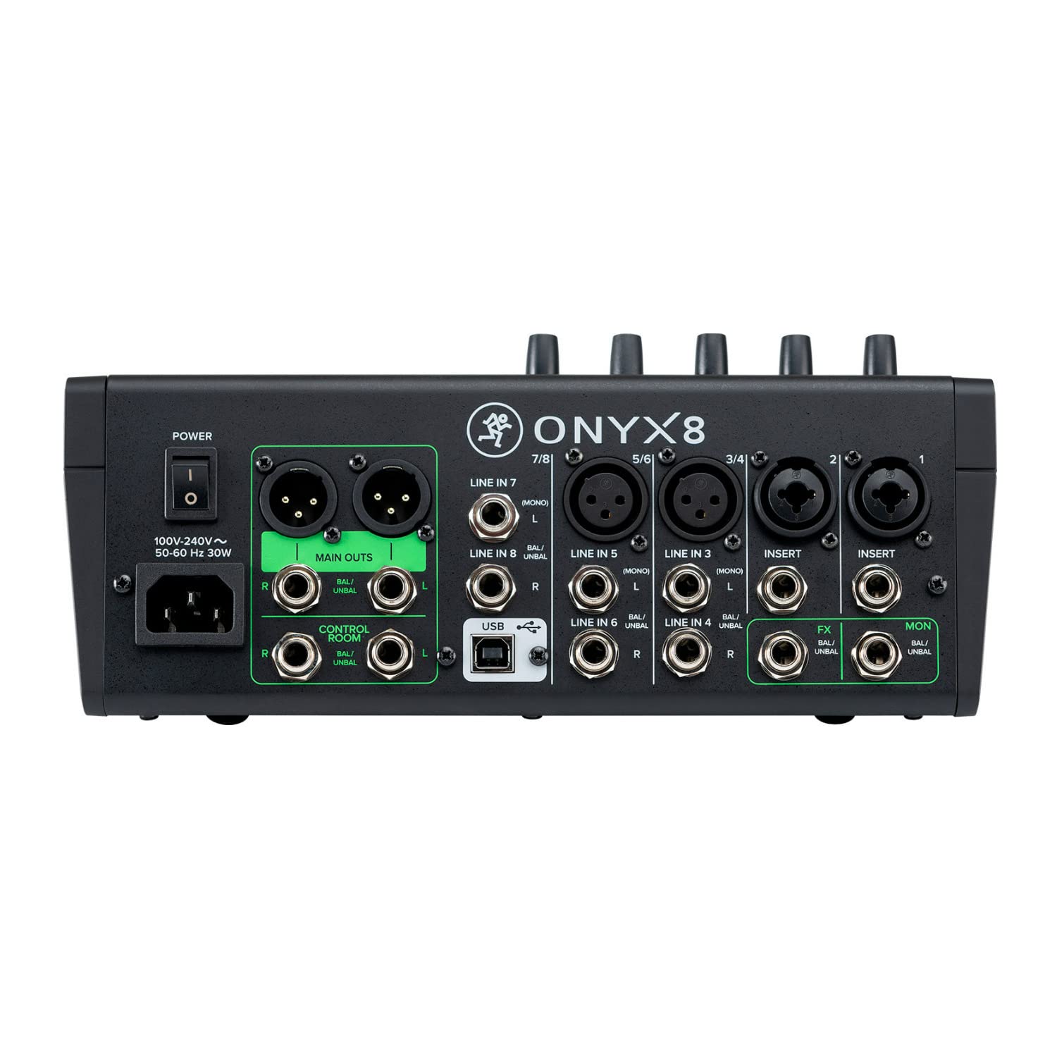 Mackie Onyx8 8 Channel Analog Mixer With Multi Track Usb