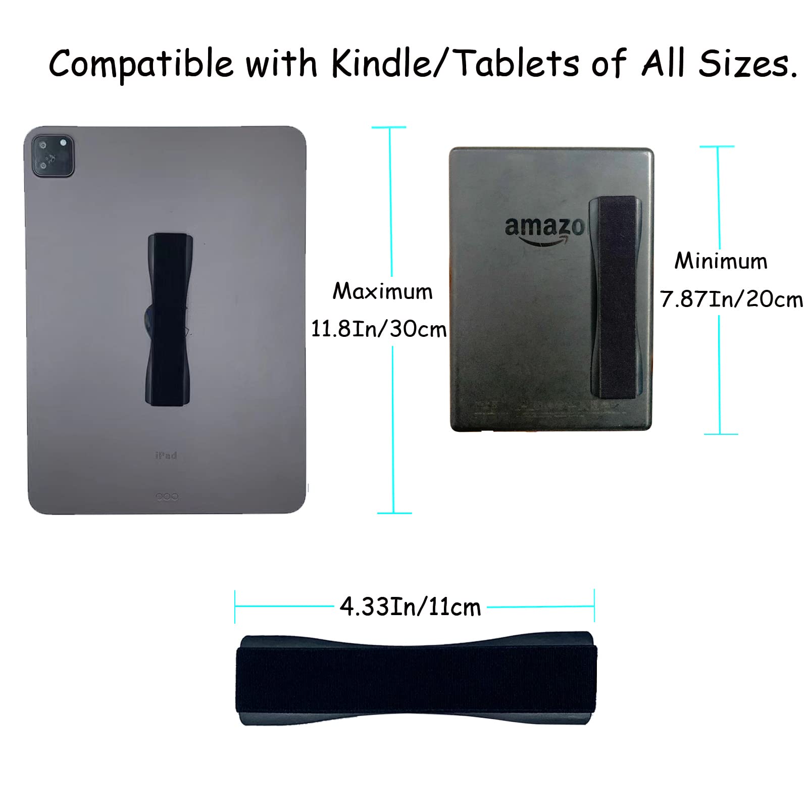 Gowjaw Hand Strap Holder For Kindle Tablet Handle Grip For Ereaders Fire Tablet   Kindle/Kobo/Voyaga/Lenovo/Sony Kindle E Book T