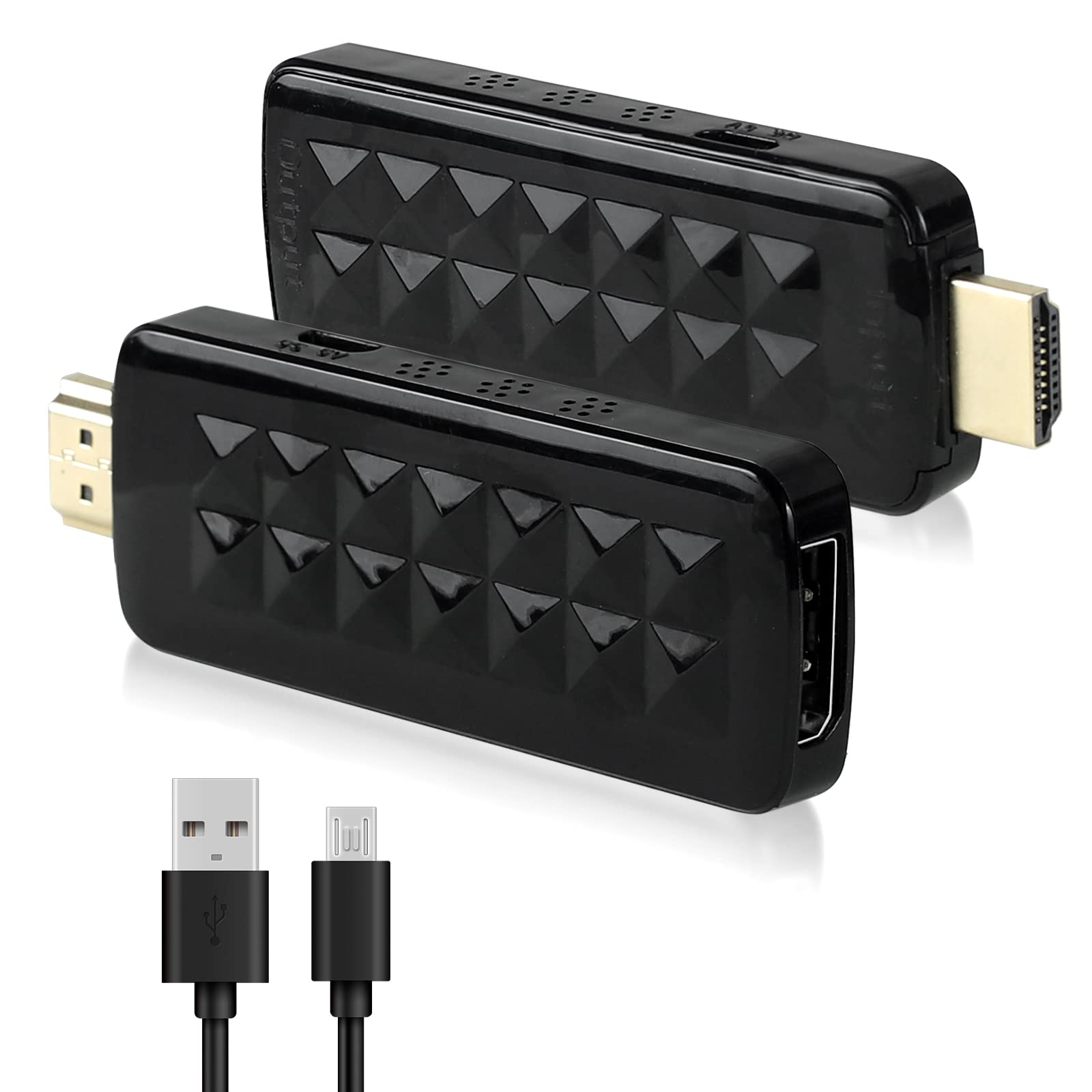 Hdmi To Displayport, Ferissa Hdmi To Displayport Cable Adapter, Hdmi Male To Dp Female With Usb Power, Support 4K@60Hz,1080P@144