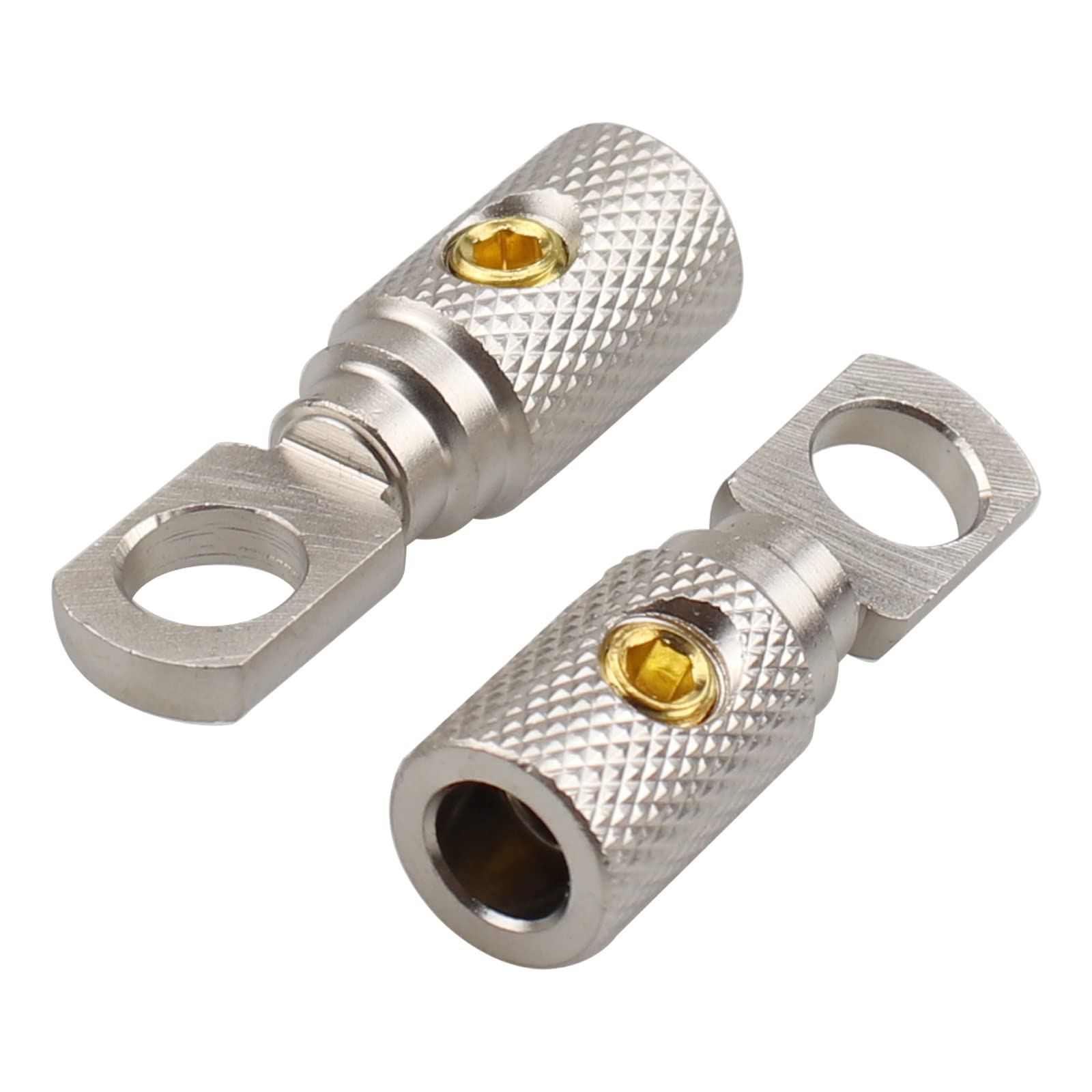 Zookoto 2 Pcs 4Ga Wire Ga Reducer, For Car Stereo Audio Awg Pin Power Ground Wire Reducer