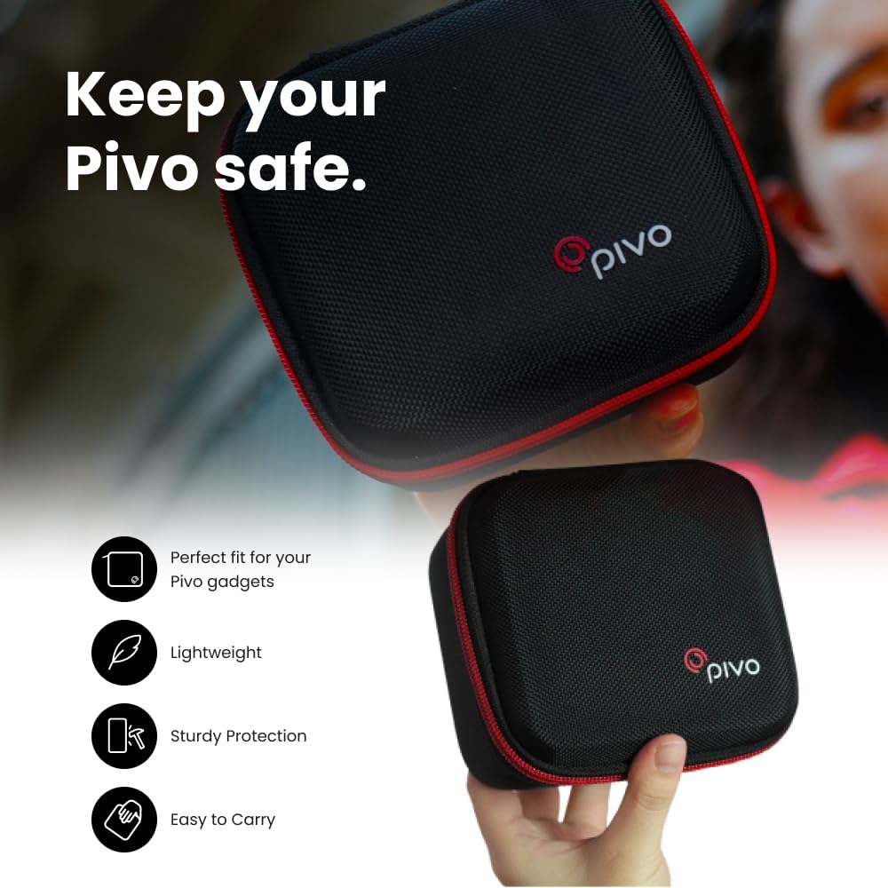 Pivo Travel Case Mini Hard Protective Shell Portable Lightweight & Durable Case Bag Compatible Pods Lite