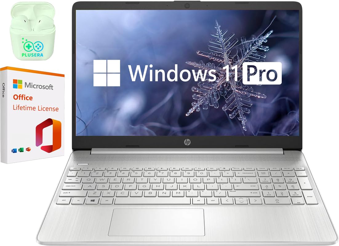 Hp 15.6'' Business & Student Laptop Computer, Intel Core I5, Windows 11 Pro Laptop With Microsoft Office Lifetime License, Copil