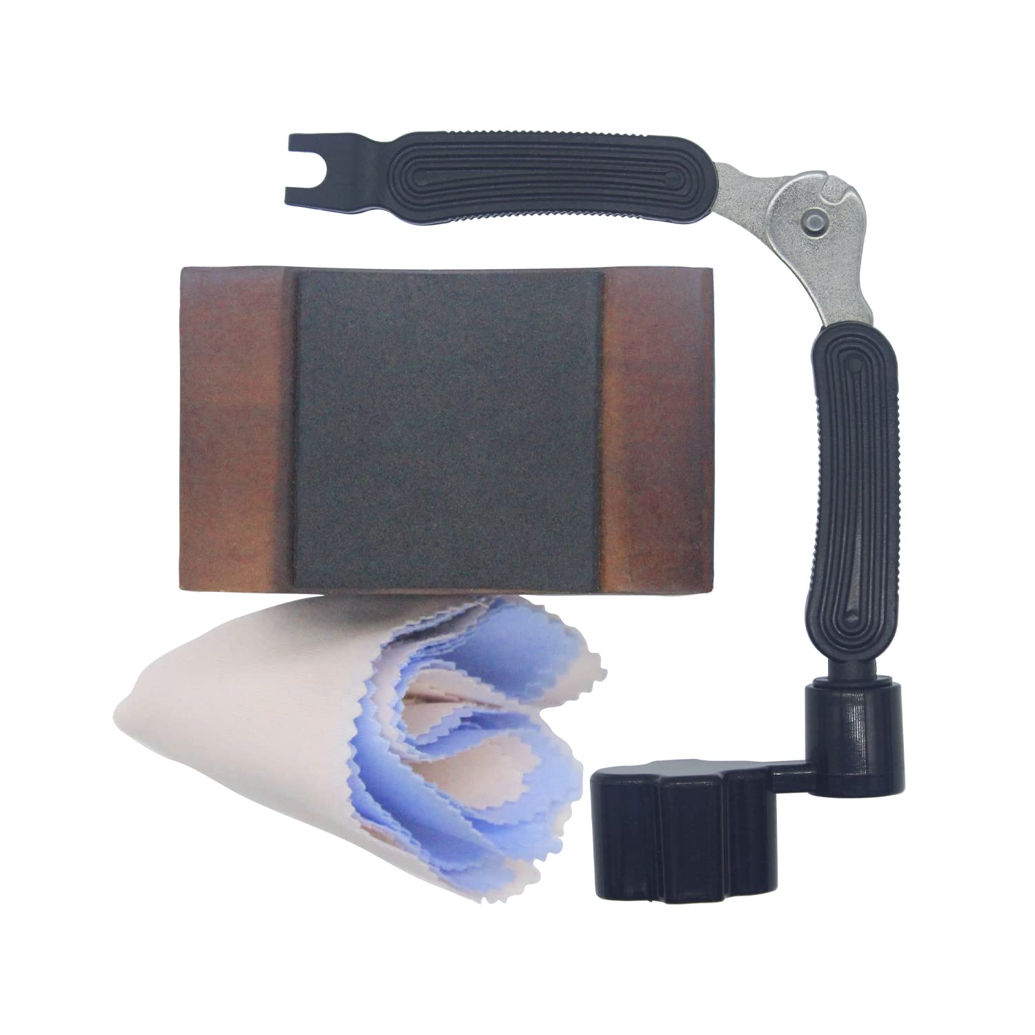 Amavoler Guitar Neck Rest Support Cradle + Guitar String Winder and Cutter Tool - Guitar Accessories Tool Kit for Repair, Mainte