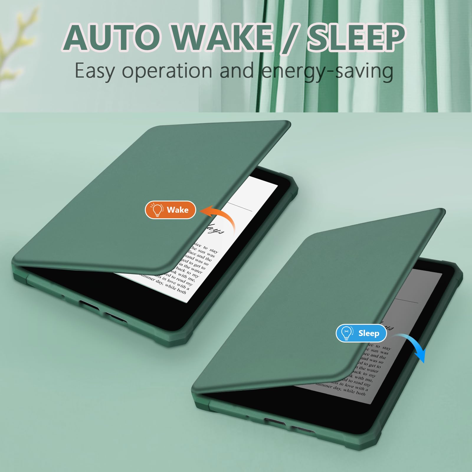 Fuwang Case For Kindle Paperwhite 6.8 (11Th Generation 2021 Release) And Kindle Paperwhite Signature Edition - Ultra Lightweight