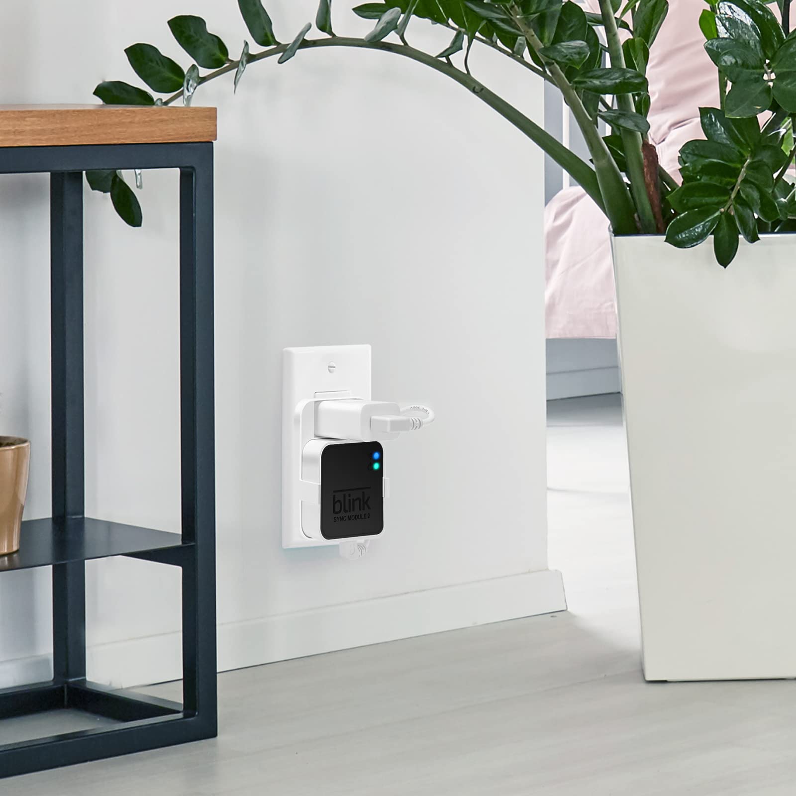 256Gb Usb Flash Drive For Local Video Storage With Outlet Mount For Blink Sync Module 2,Short Cable Save Space And Easy Move Mou