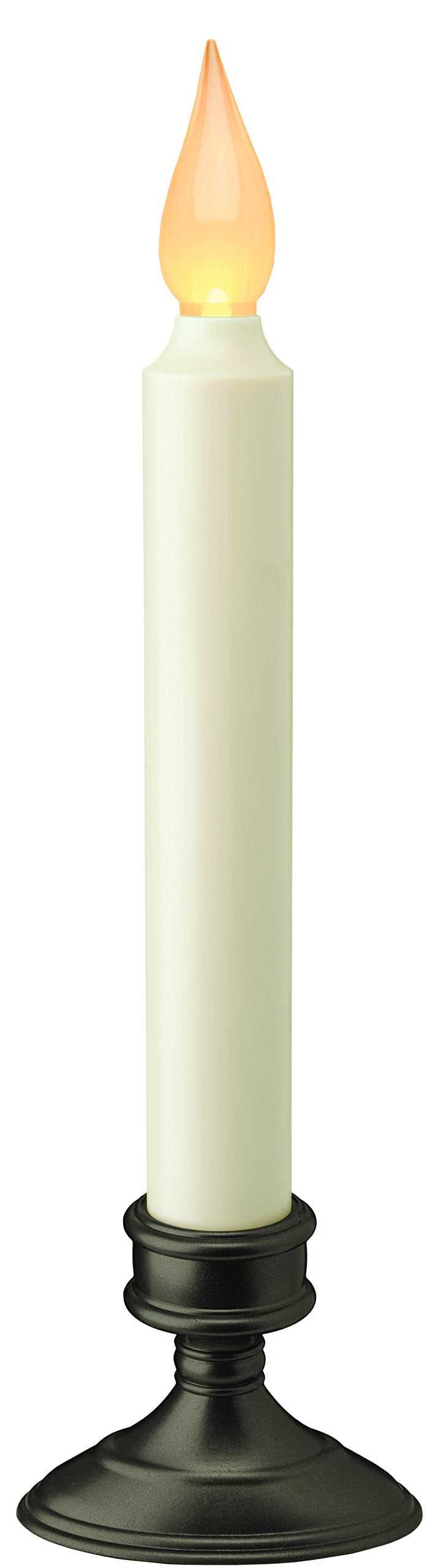 Xodus Innovations Fpc1205A Battery Operated 9 Inch Flameless Window Candle With Amber Flicker Flame And Dusk To Dawn Sensor Time