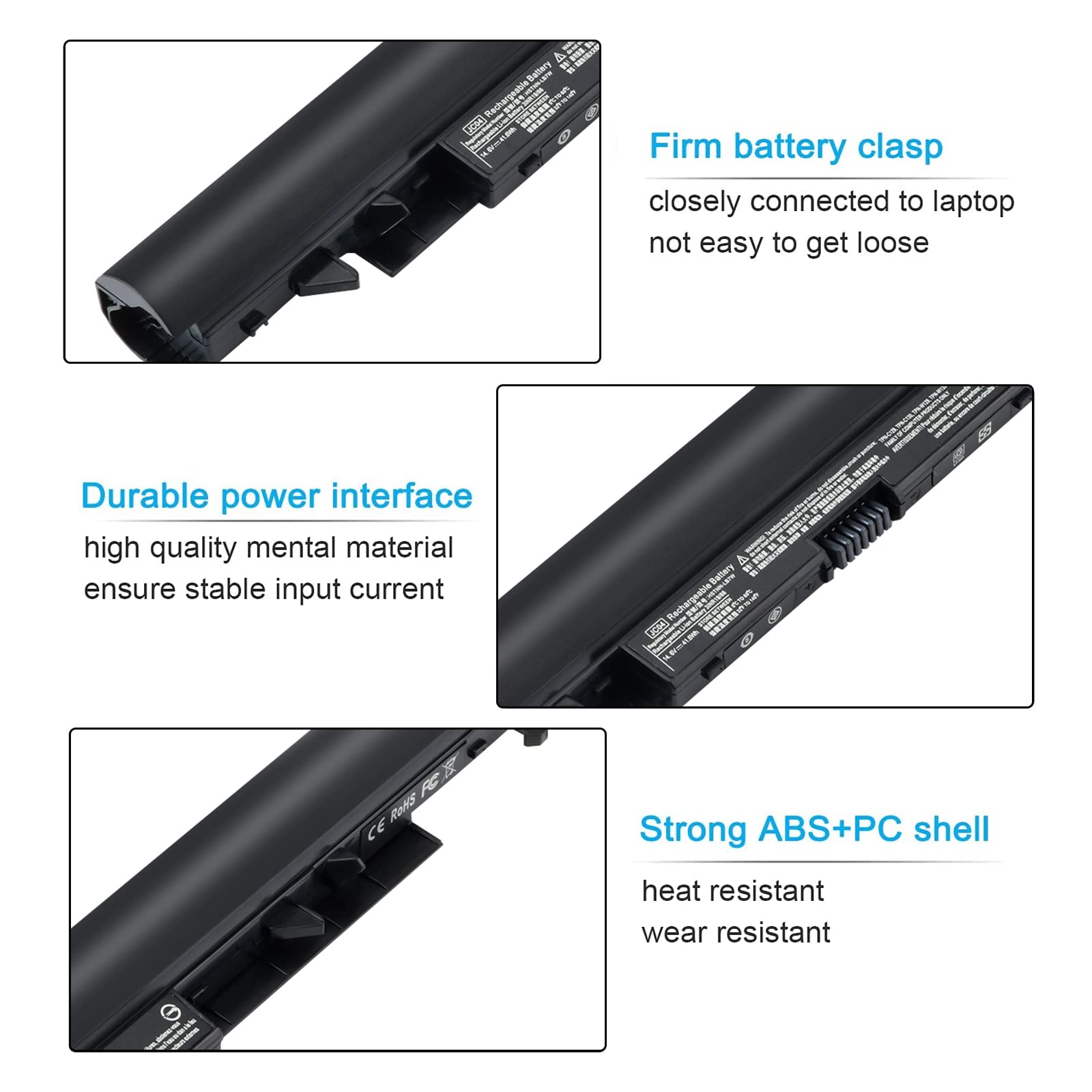 New Replacement 919700 850 Jc03 Jc04 Laptop Battery For Hp 15 Bs 15 Bw 17 Bs Notebook Pc Series Fits 17 Bs067Cl 17 Bs049Dx 17 Bs