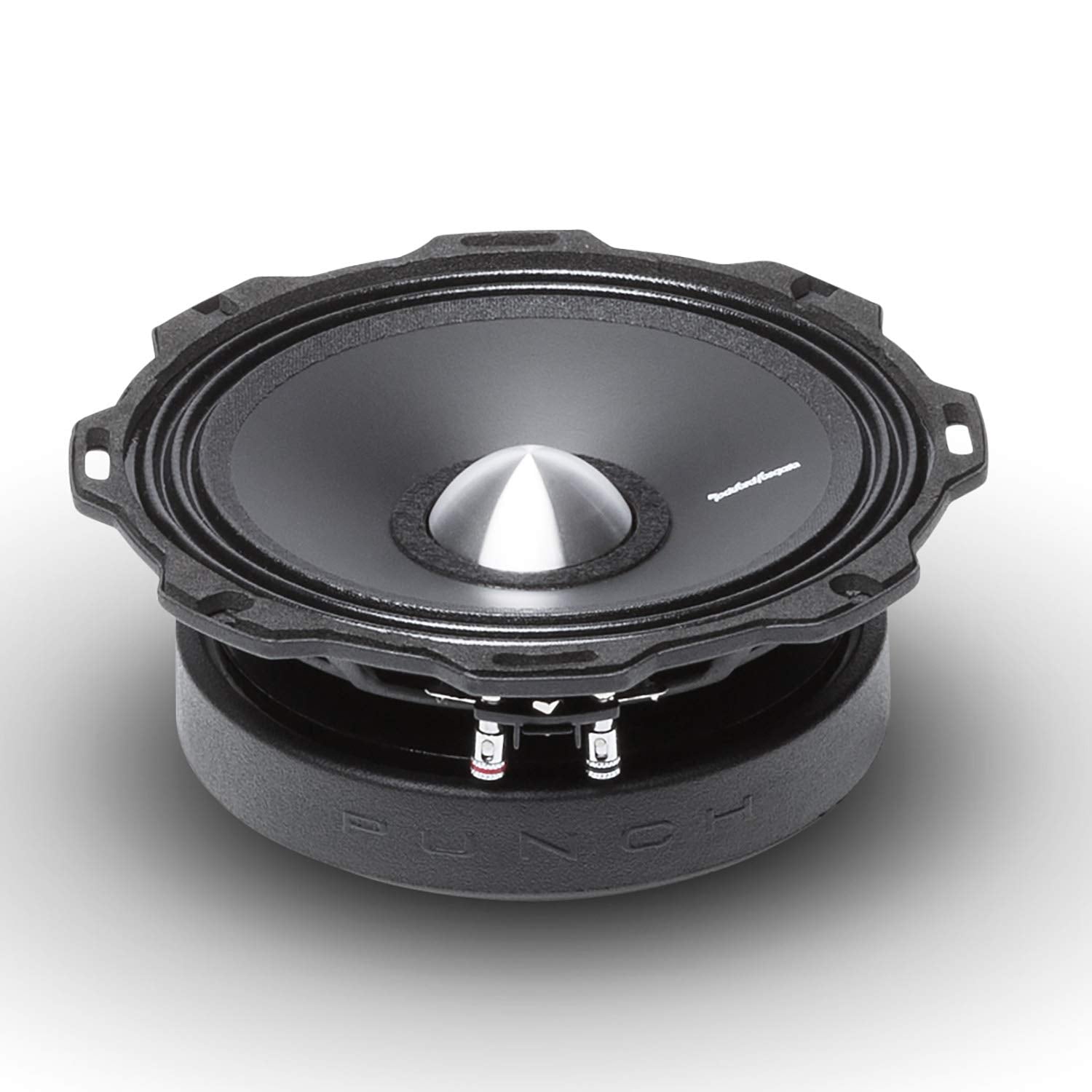 Rockford Fosgate Pps4 6 Punch Pro Single 6.5' Component 4 Ohm Midrange Speaker 100 Watts Rms / 200 Watts Peak   Black