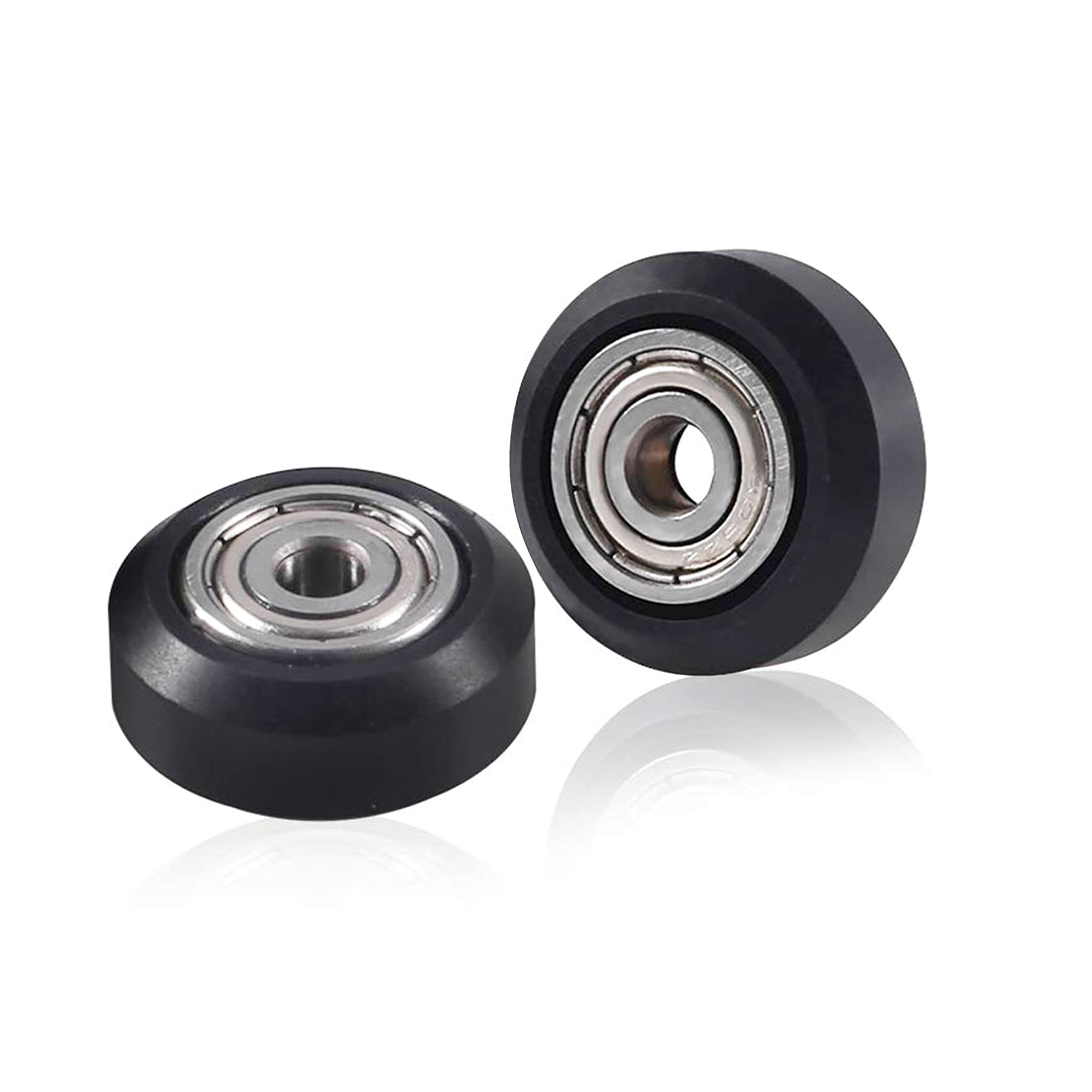 48 Pcs 3D Printer Pom Pulley Wheel Set With Pulley Bearing Included 16 Pcs Pom Wheel 16 Pcs Eccentric Spacer 16 Pcs Round Column