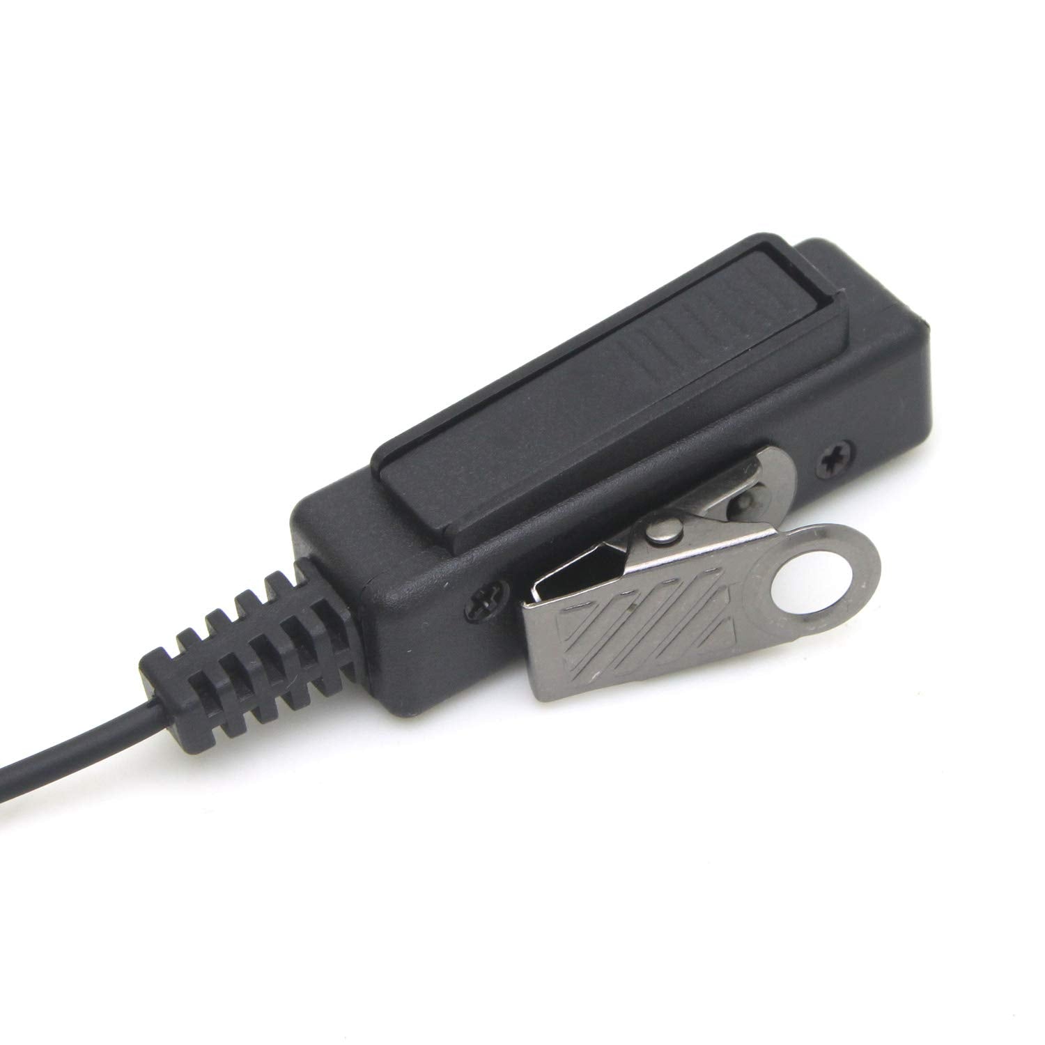 Kymate Ptt Mic Covert Acoustic Tube Earpiece Headset For Motorola Radio Bpr40 Cp200 Cls1100 Cls1410 Cp185 Dep450 Ep450 Rdu4100 Rmu2040 Pr400 Rmv2080 Rdm2070D Sp50 Hyt Tc500 Tc600 Tc700