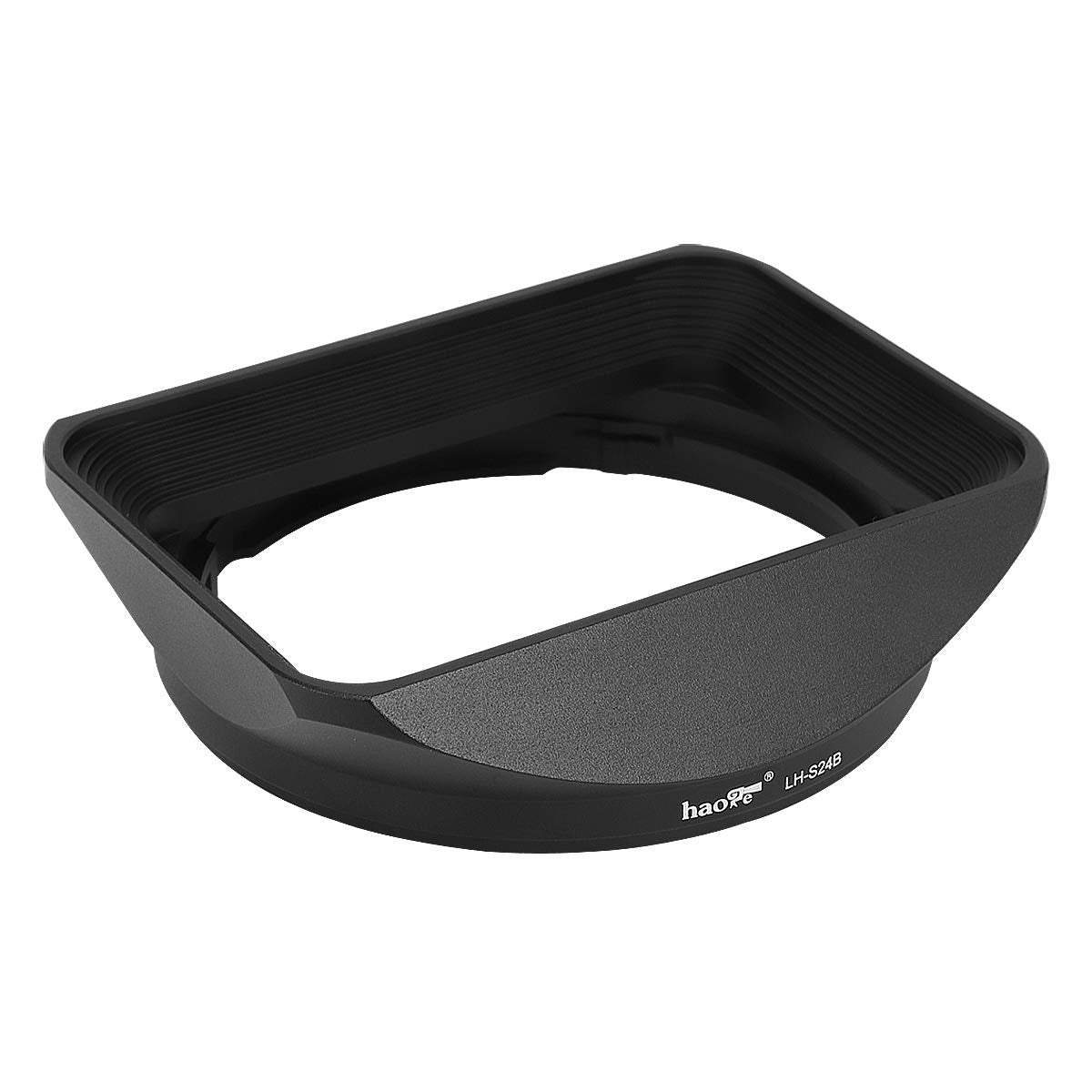 Haoge Lh S24B Bayonet Square Metal Lens Hood Shade With Cap For Sony Fe 24Mm F1.4 Gm Sel24F14Gm Wide Angle Prime Lens