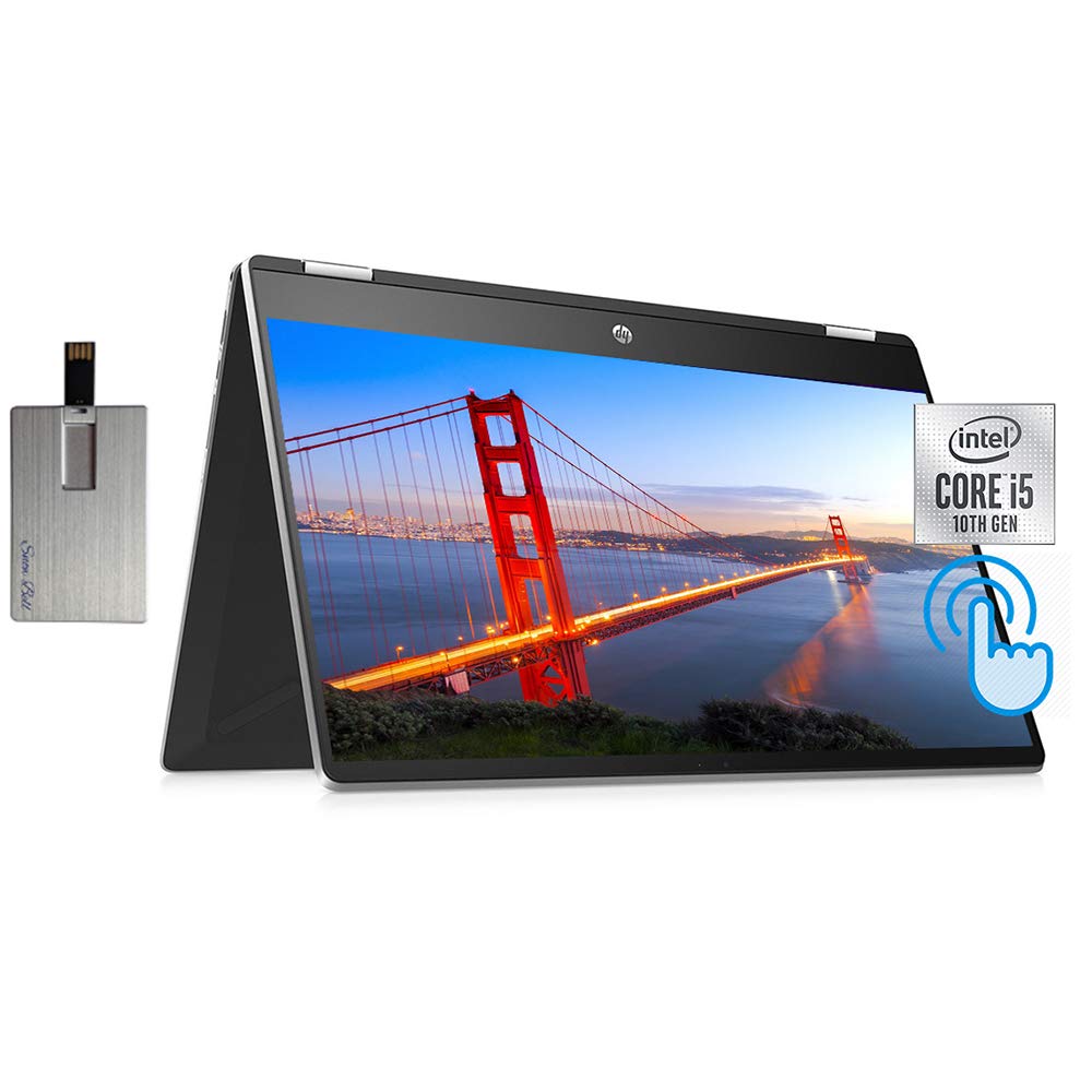 Hp 2020 Pavilion X360 15.6'' Hd Touchscreen 2-In-1 Laptop Computer, Intel Core I5-10210U, 16Gb Ram, 1Tb Pcie Ssd, B&O Audio, Hd 
