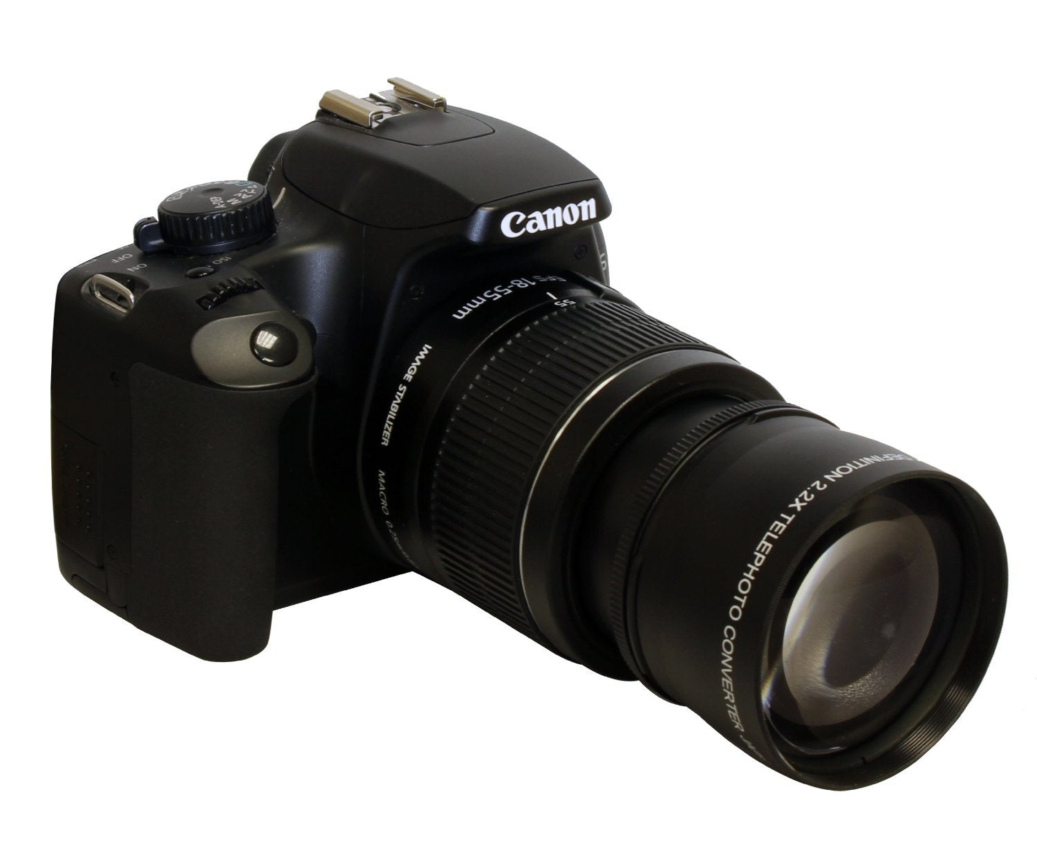 Opteka .43X High Definition Wide Angle With Macro & 2.2X Telephoto Lens Kit For Nikon 18 55Mm, 24Mm, 28Mm, 35Mm, 40Mm, 50Mm, 55