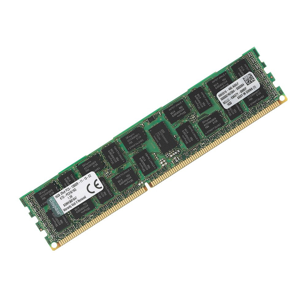Kingston Technology 16 Gb 1600Mhz (Pc3 12800) Reg Ecc Memory Module For Dell Severs Ktd Pe316/16G
