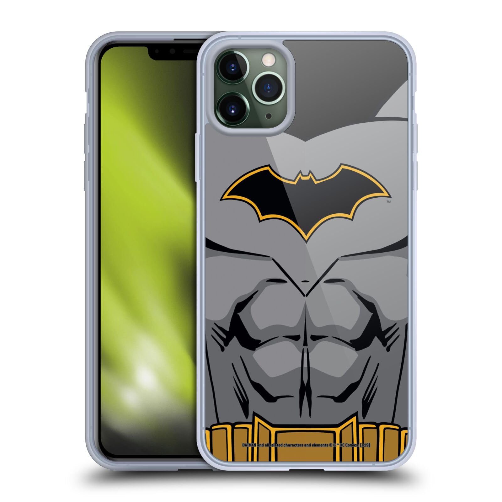 Head Case Designs Officially Licensed Batman DC Comics Rebirth Costume Logos Soft Gel Case Compatible with Apple iPhone 11 Pro M