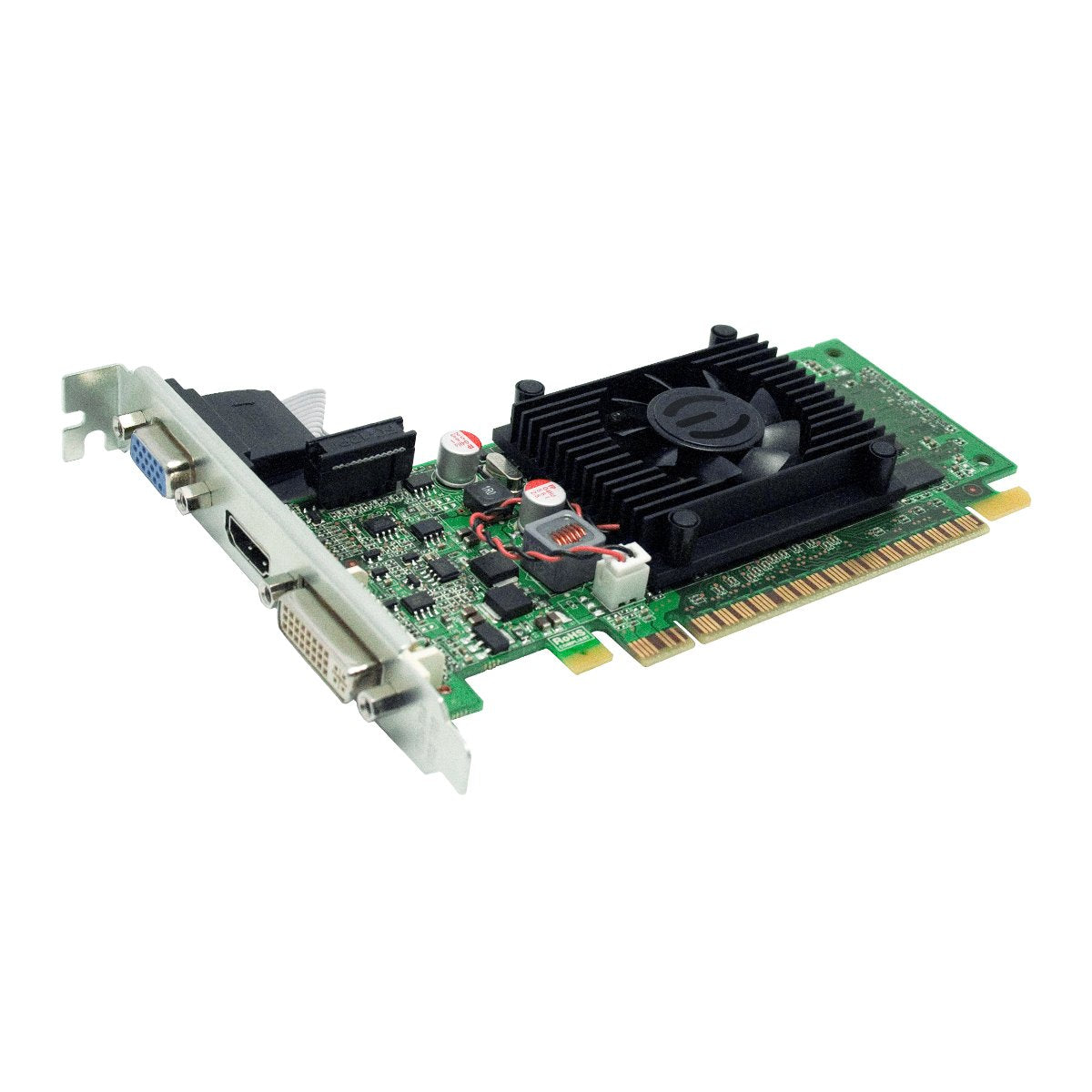 Evga 1Gb Geforce 8400 Gs Directx 10 64 Bit Ddr3 Pci Express 2.0 X16 Hdcp Ready Video Card Model 01G P3 1302 Lr