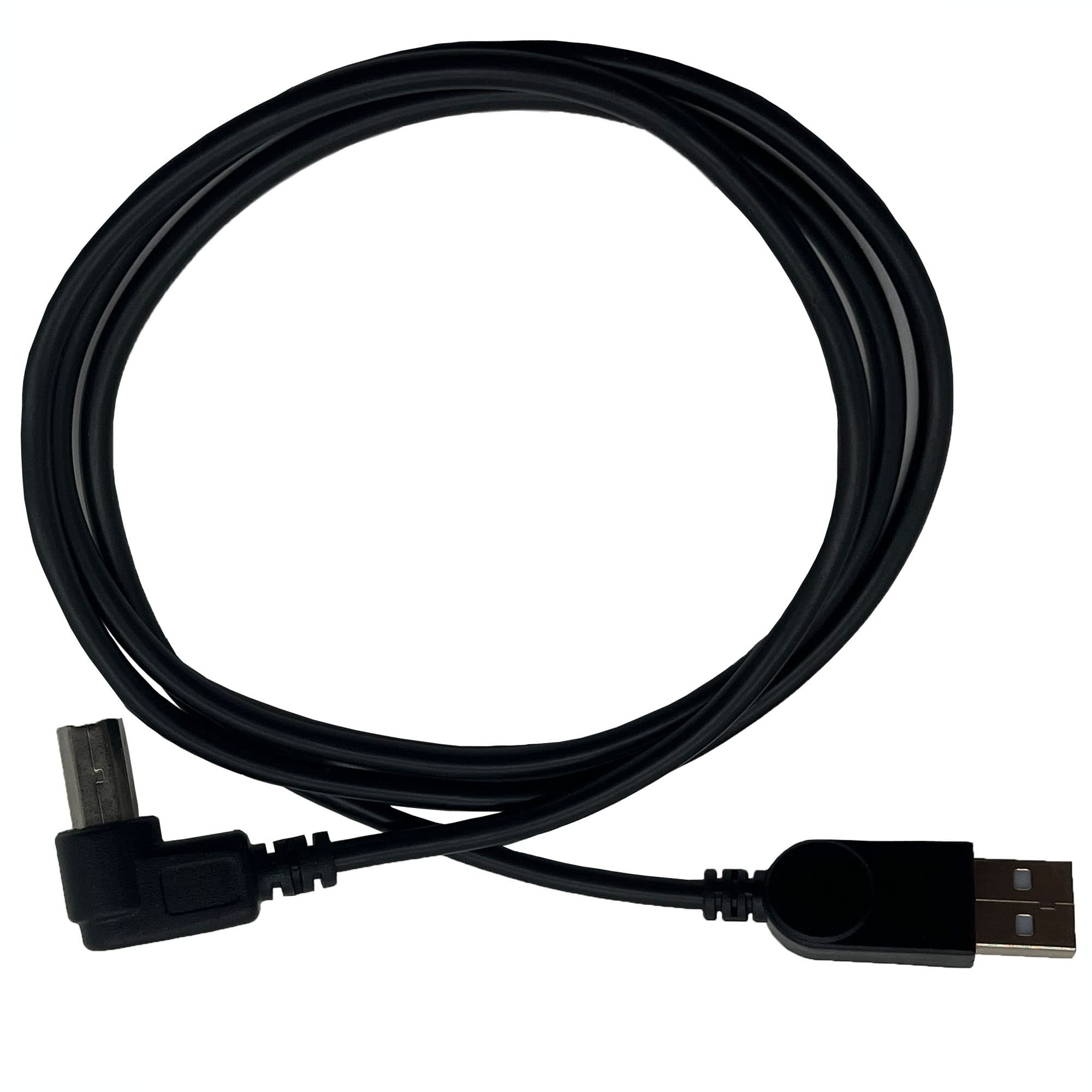 Traovien Usb Printer Cable, 3.3Ft Usb Type A To Type B Cable, Usb 2.0 A Male To B Male 90 Degree Printer Usb Cord For Hp, Canon,