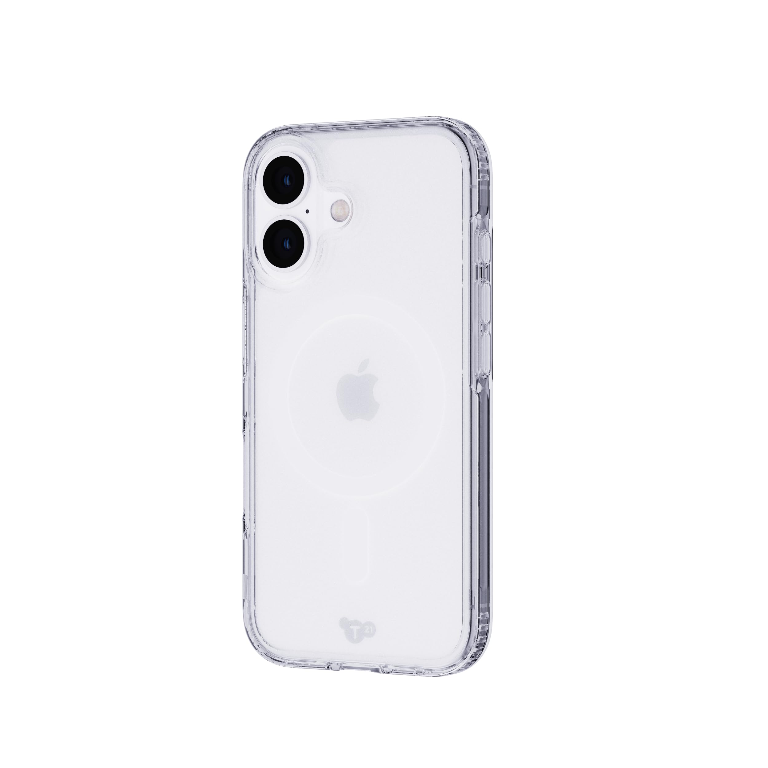 Tech21 EvoClear for iPhone 16 - Compatible with MagSafe - Impact Protection Case - in Clear
