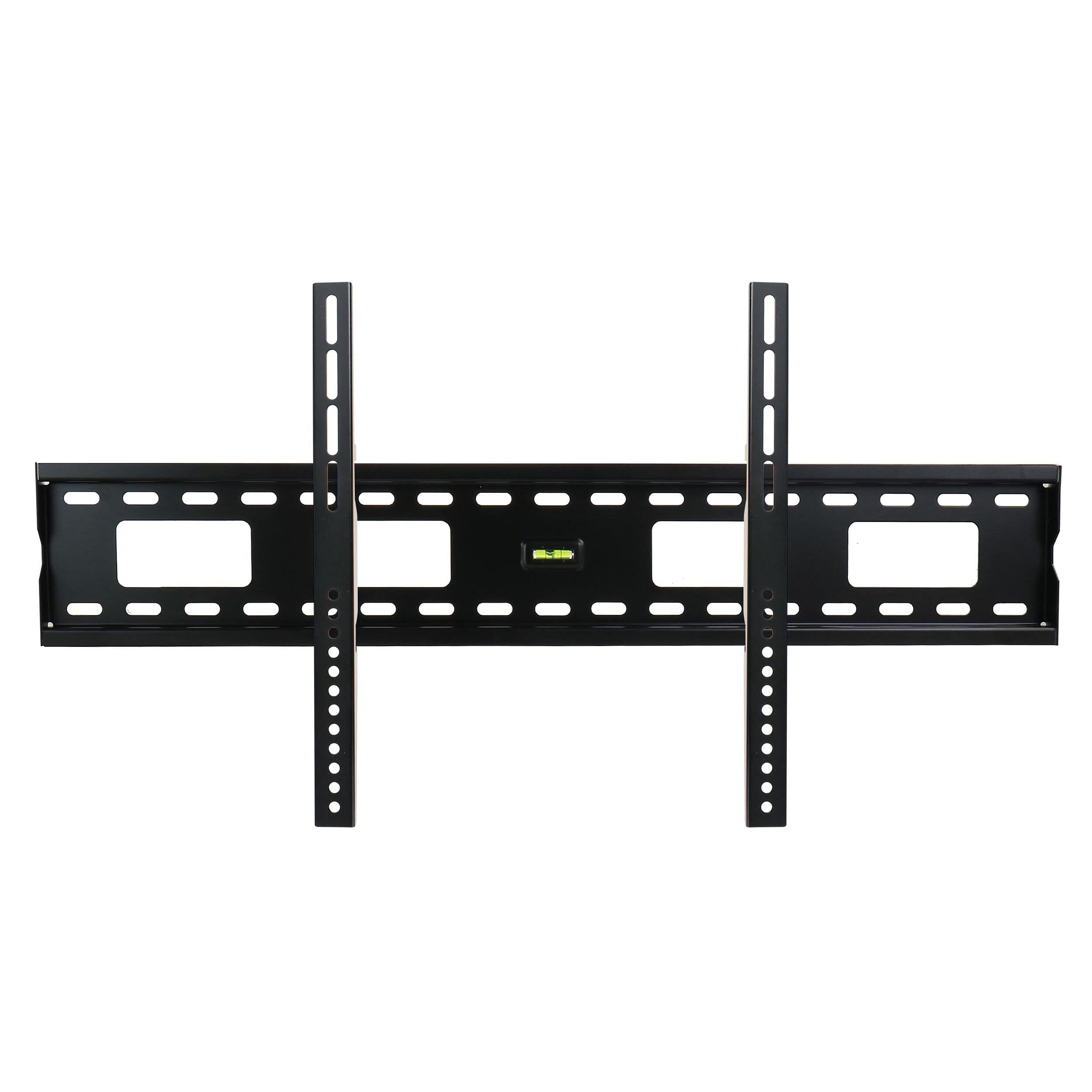 Megamounts Fixed Wall Mount With Bubble Level For 37 100 Inch Lcd Led And Plasma Screens