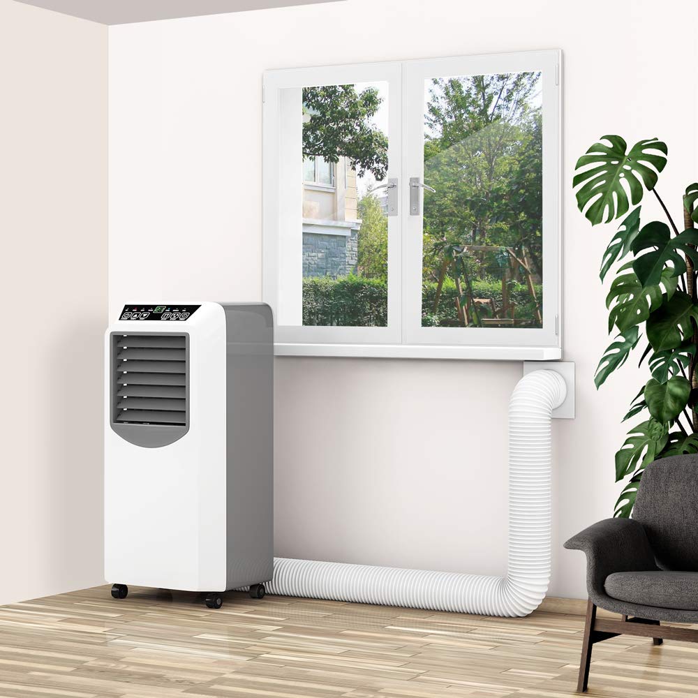 Jin&Bao Air Conditioner Hose, Portable Exhaust Vent Hose With 5.9 (6) Diameter, Clockwise Ac Hose Length To 78 Inch, Universal R