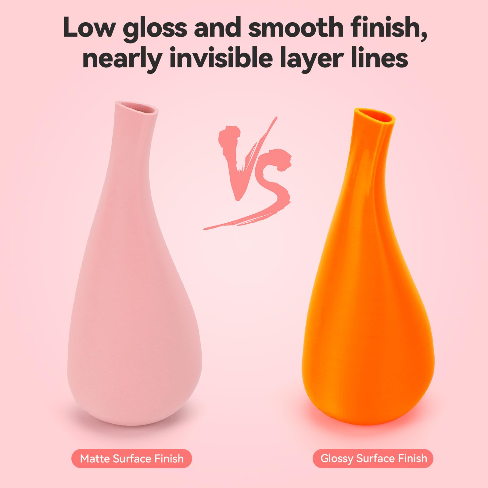 3Dhojor Matte Pla Filament 1.75Mm, Upgrade 1Kg Cardboard Spool Pla Filament 1.75 Pla 3D Printing Filament, Print With Most 3D Pr