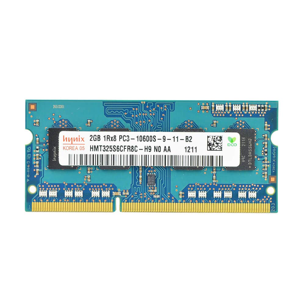 Hynix 2Gb Ddr3 Ram Pc3-10600 204-Pin Laptop Sodimm
