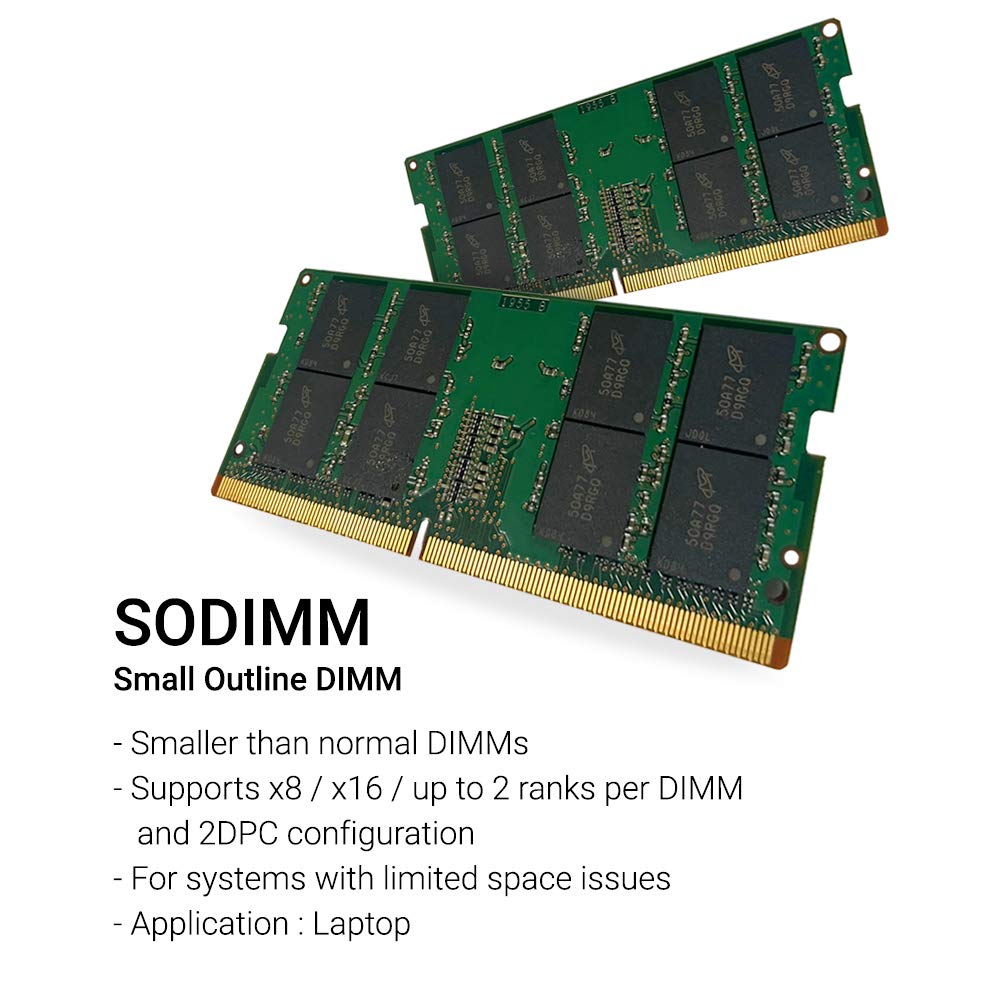 Brute Networks 820570 005 Bn   8Gb Ddr4 2133Mhz 2Rx8 Non Ecc Sodimm (Compatible With Oem Pn# 820570 005)