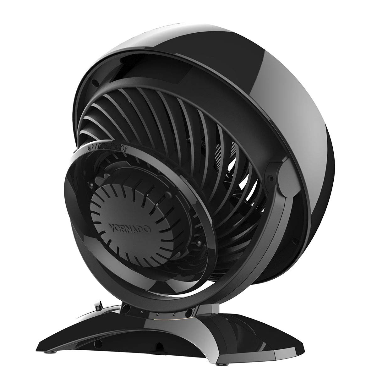 Vornado 5303 Small Whole Room Air Circulator Fan With Base Mounted Controls, 3 Speed Settings, Multi Directional Airflow, Remova