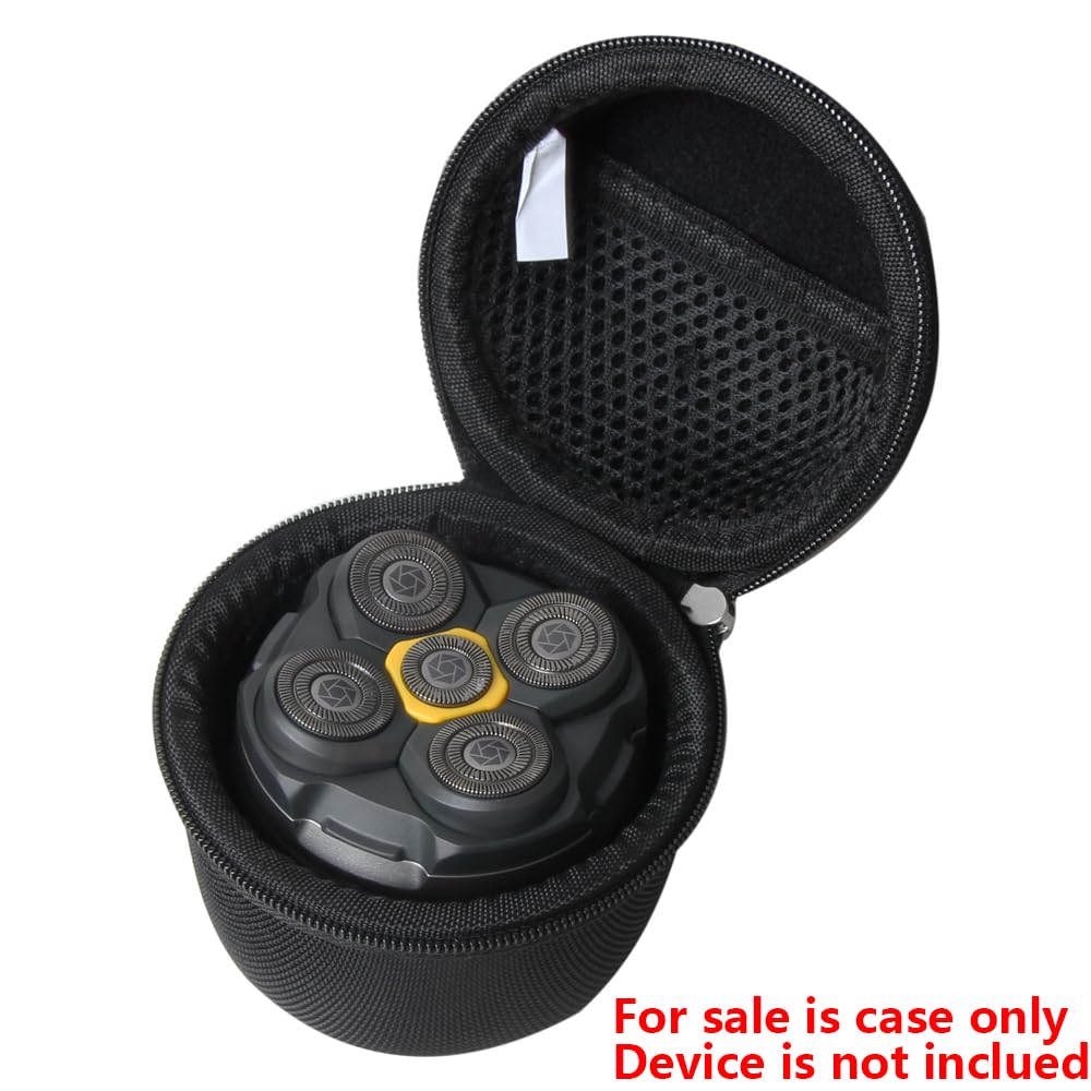 Hermitshell Hard Travel Case For Microtouch Titanium Electric Head Shaver   Rechargeable Head And Face Shaver For Men, Cordless