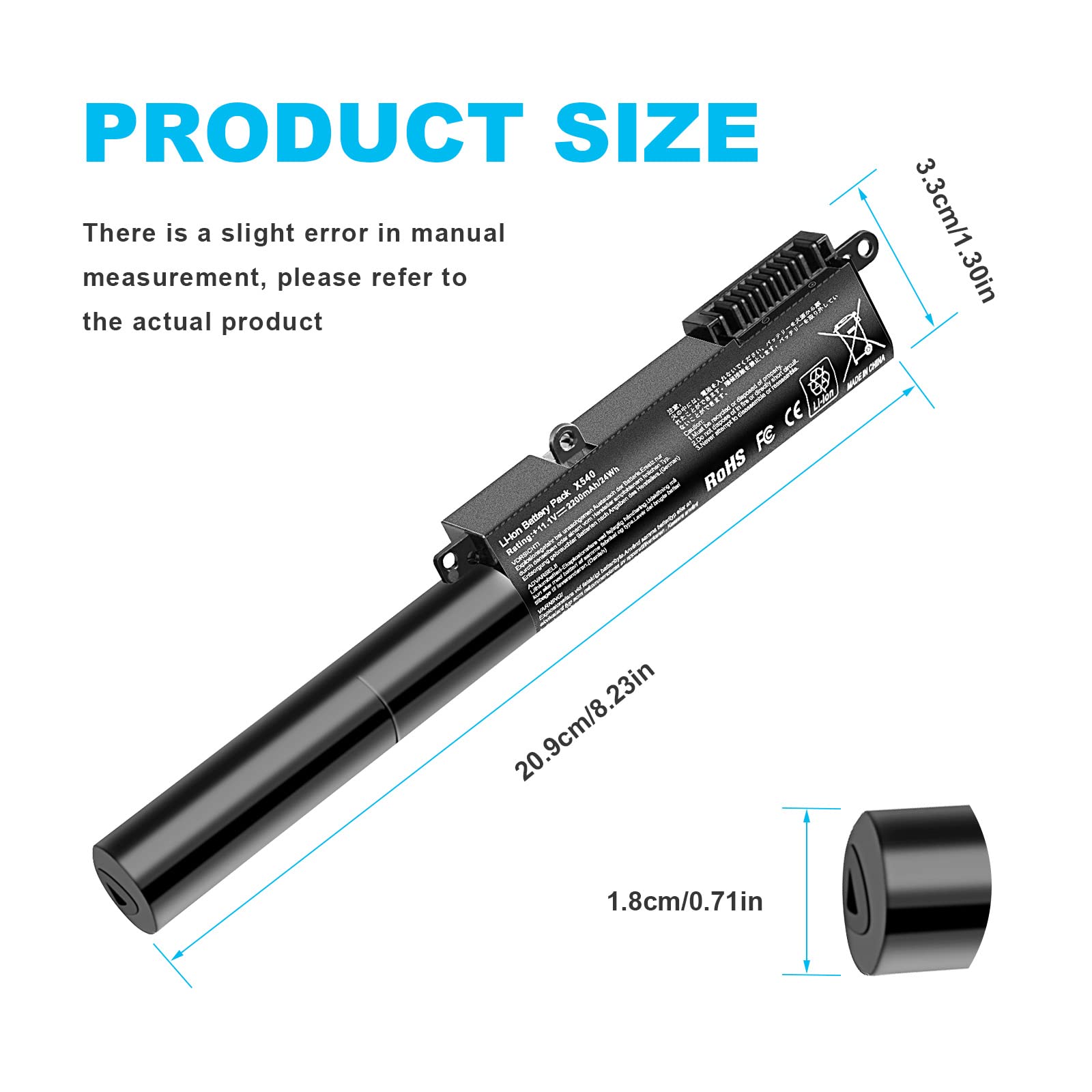 Fancy Buying New A31N1519 Laptop Battery For Asus X540 X540S X540Sa R540Sa X540L X540Lj X540La Si302 X540La X540Sc X540Ya Series