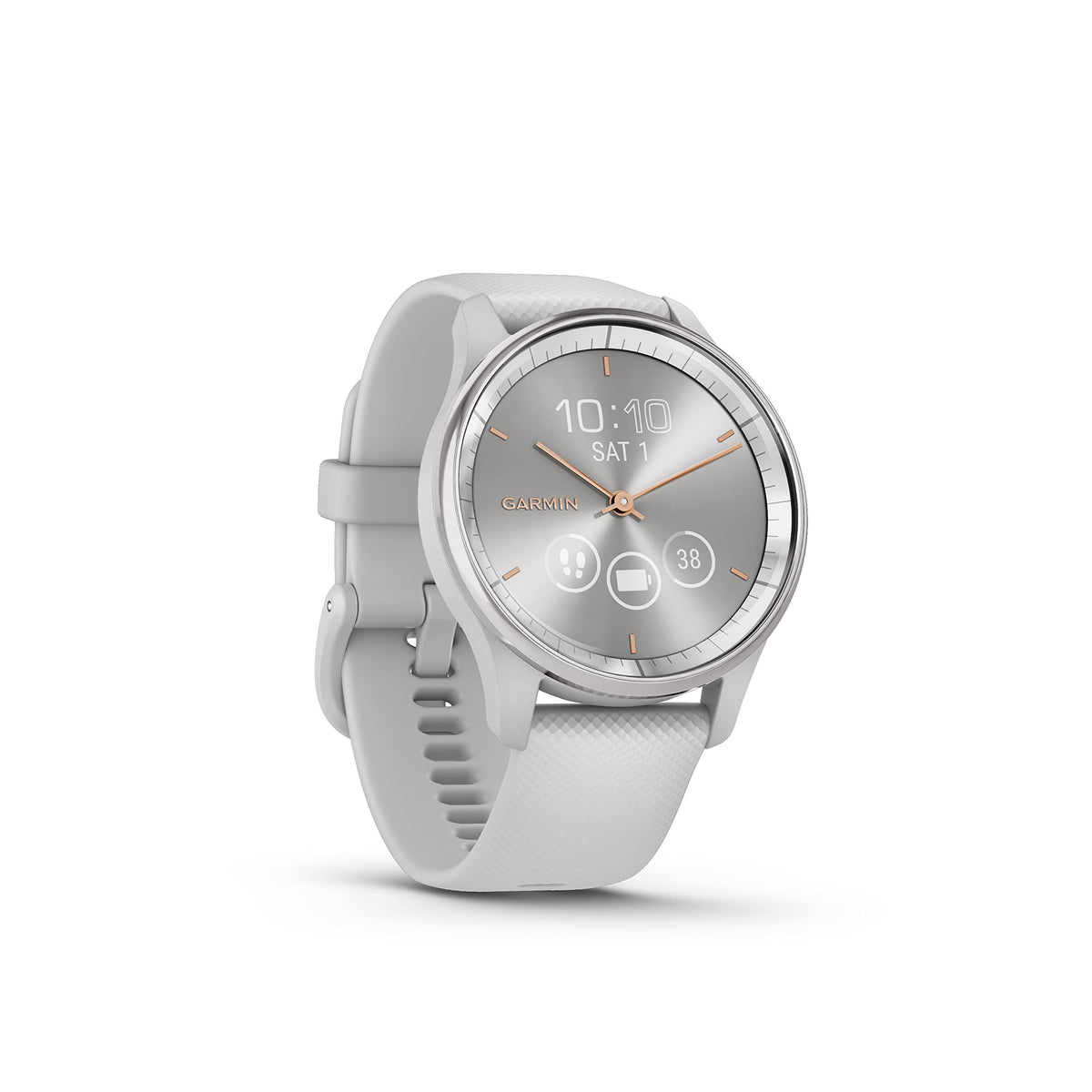Garmin V   Vomove Trend, Stylish Hybrid Smartwatch, Long Lasting Battery Life, Dynamic Watch Hands And Touchscreen Display, Mist