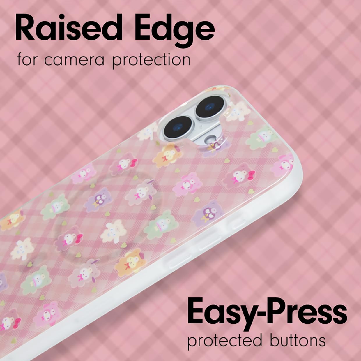 Sonix X Sanrio Case For Iphone 16 | Compatible With Magsafe | 10Ft Drop Tested | Hello Kitty And Friends Latte Bear