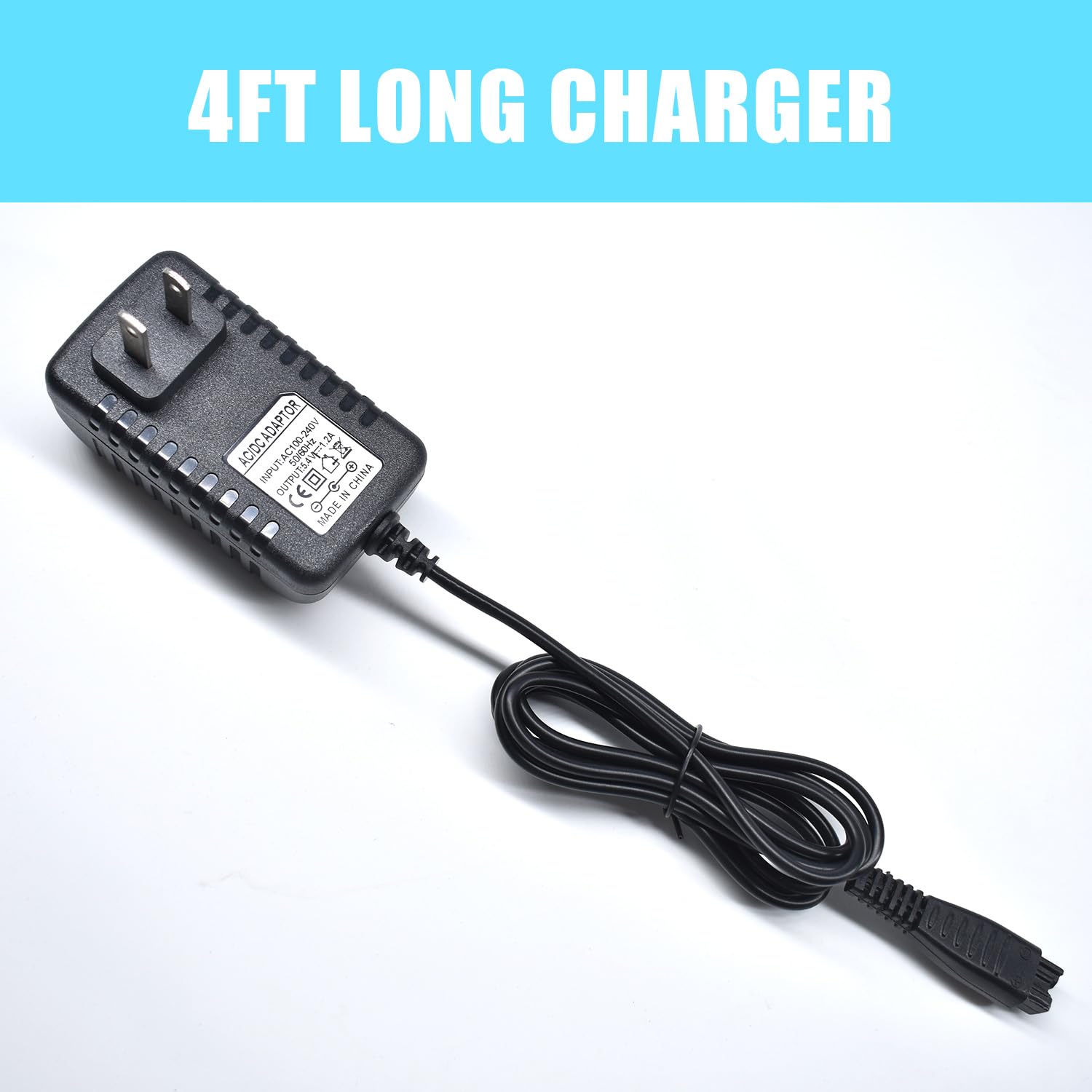 5.4V Charger For Panasonic Shaver Charger, Replacement For Panasonic Arc3 Arc4 Arc5 Arc6 Electric Razor Power Cord Adapter