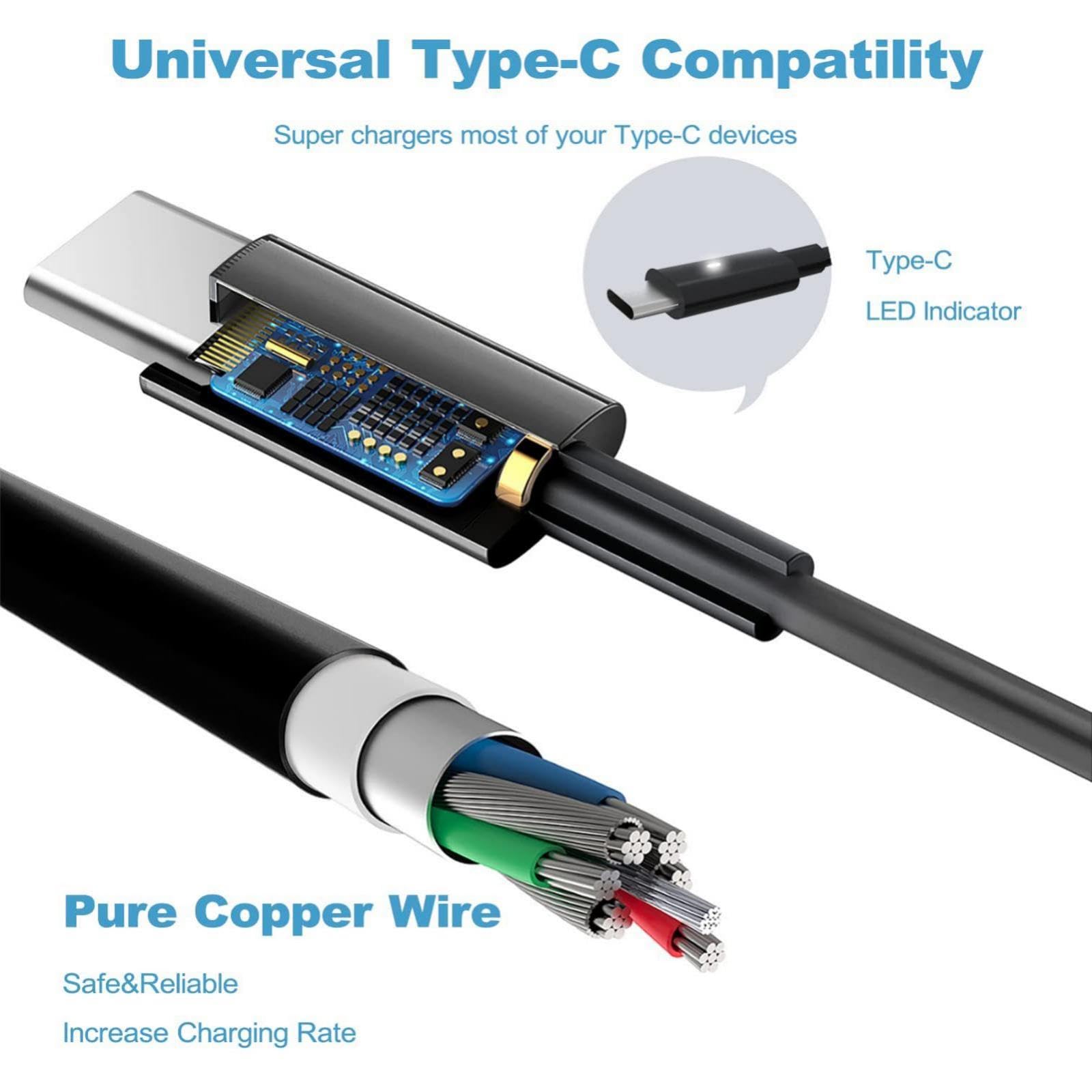 65W 45W Usb C Laptop Charger   Dell Computer Charger For Latitude 5420 7420 5520 5430 7430 5530 5540 7530 7330 7400 5440 7440 73