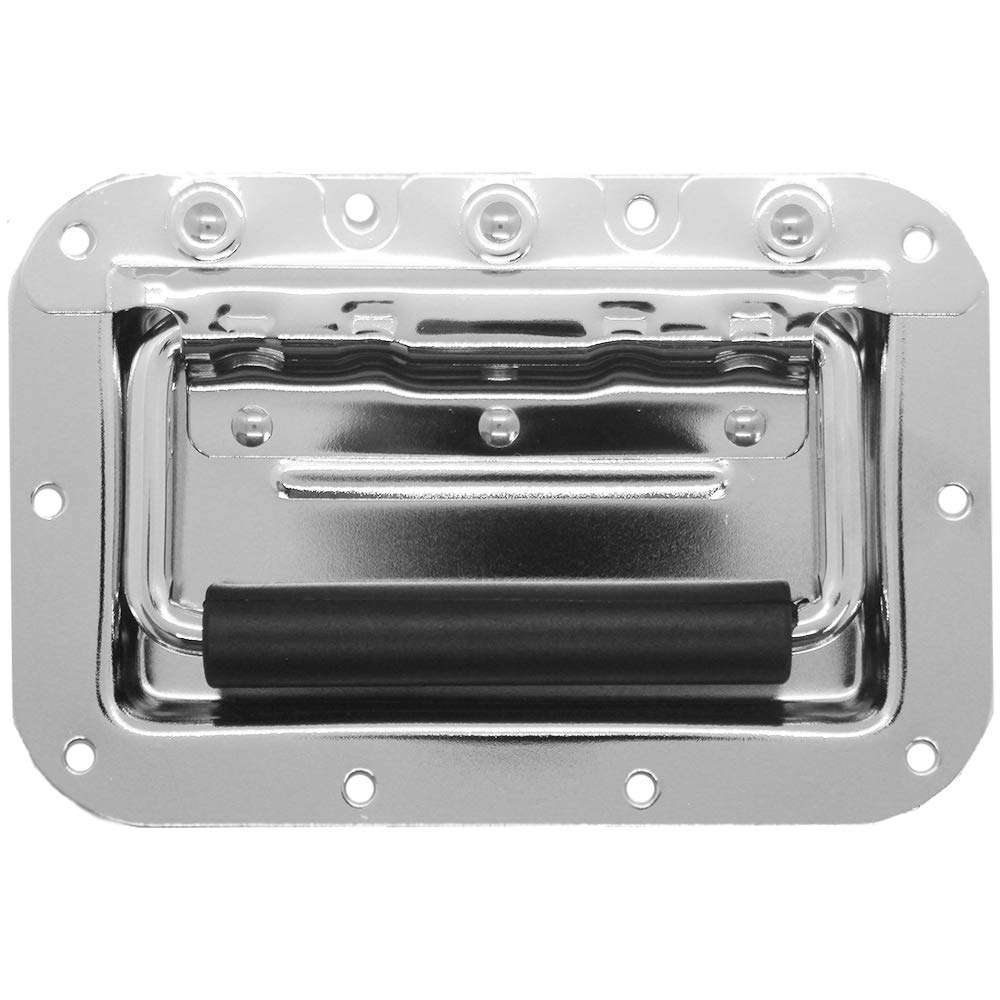 Seismic Audio - SARHW22 - Mid-Size Recessed Spring Loaded Handle for PA/DJ Gear Rack Case Pedal Board