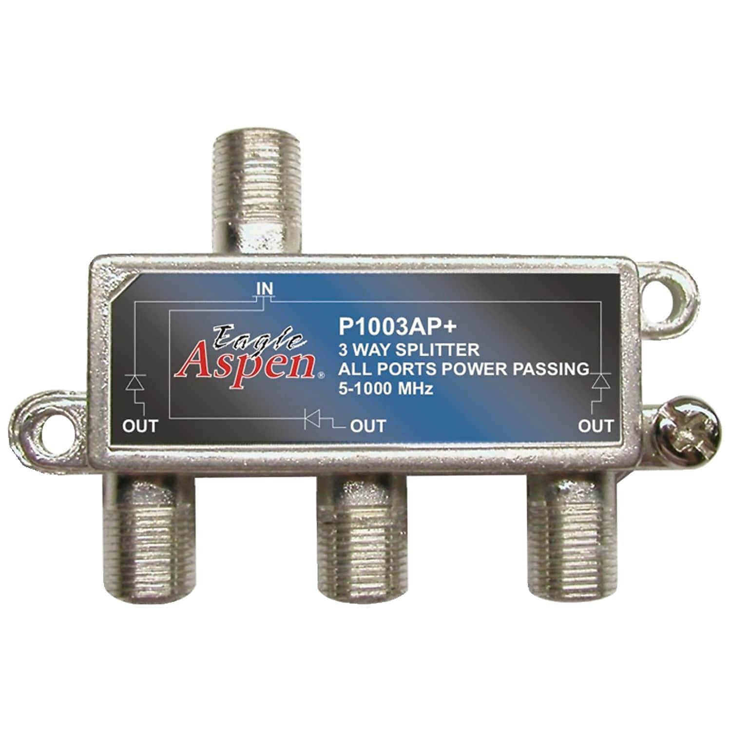 Eagle Aspen 500303 1,000mhz Splitter (3 Way)