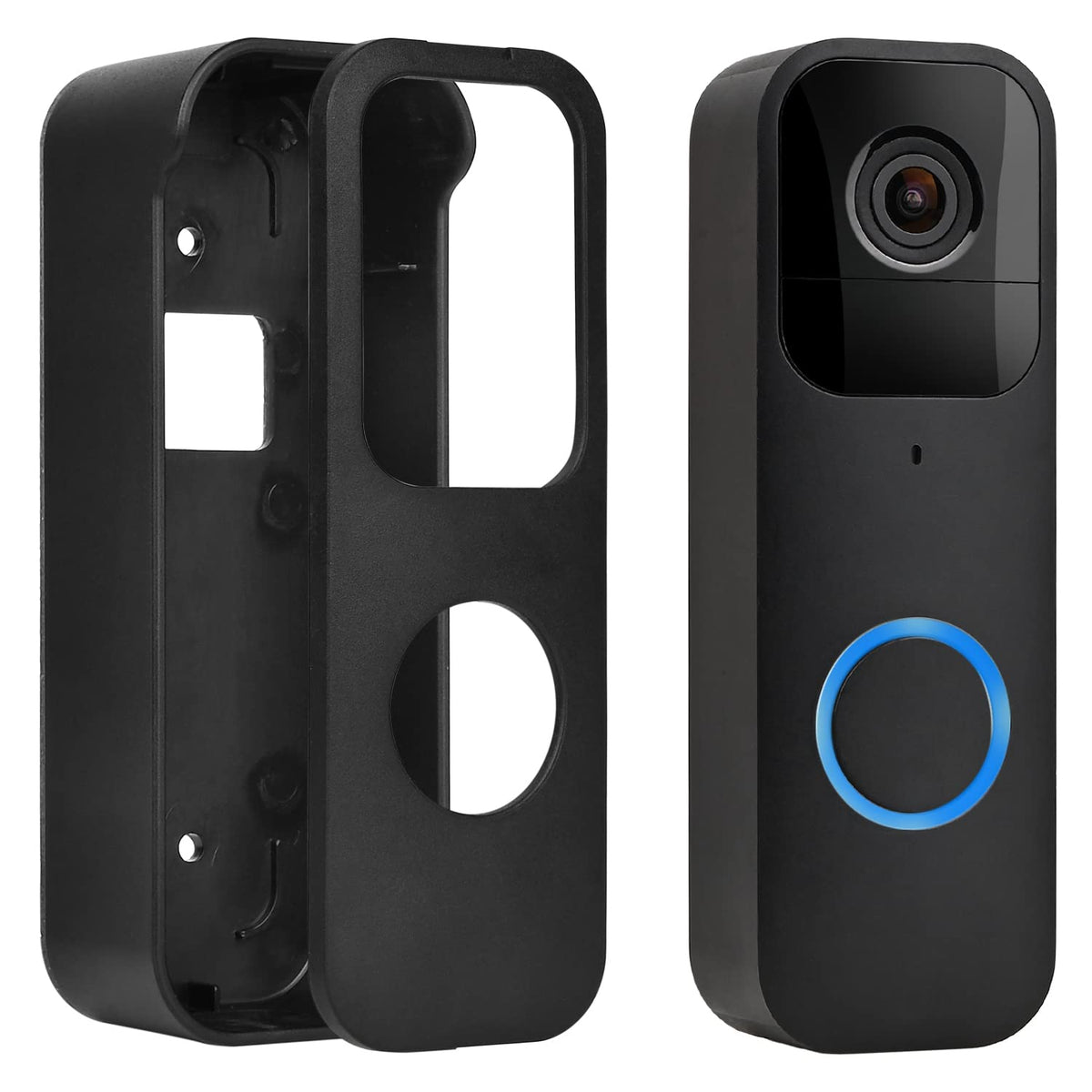 Adhesive Door Mount Compatible With Blink Video Doorbell, No-Drill Mounting Bracket, Accessories For Blink Doorbell Security Sys